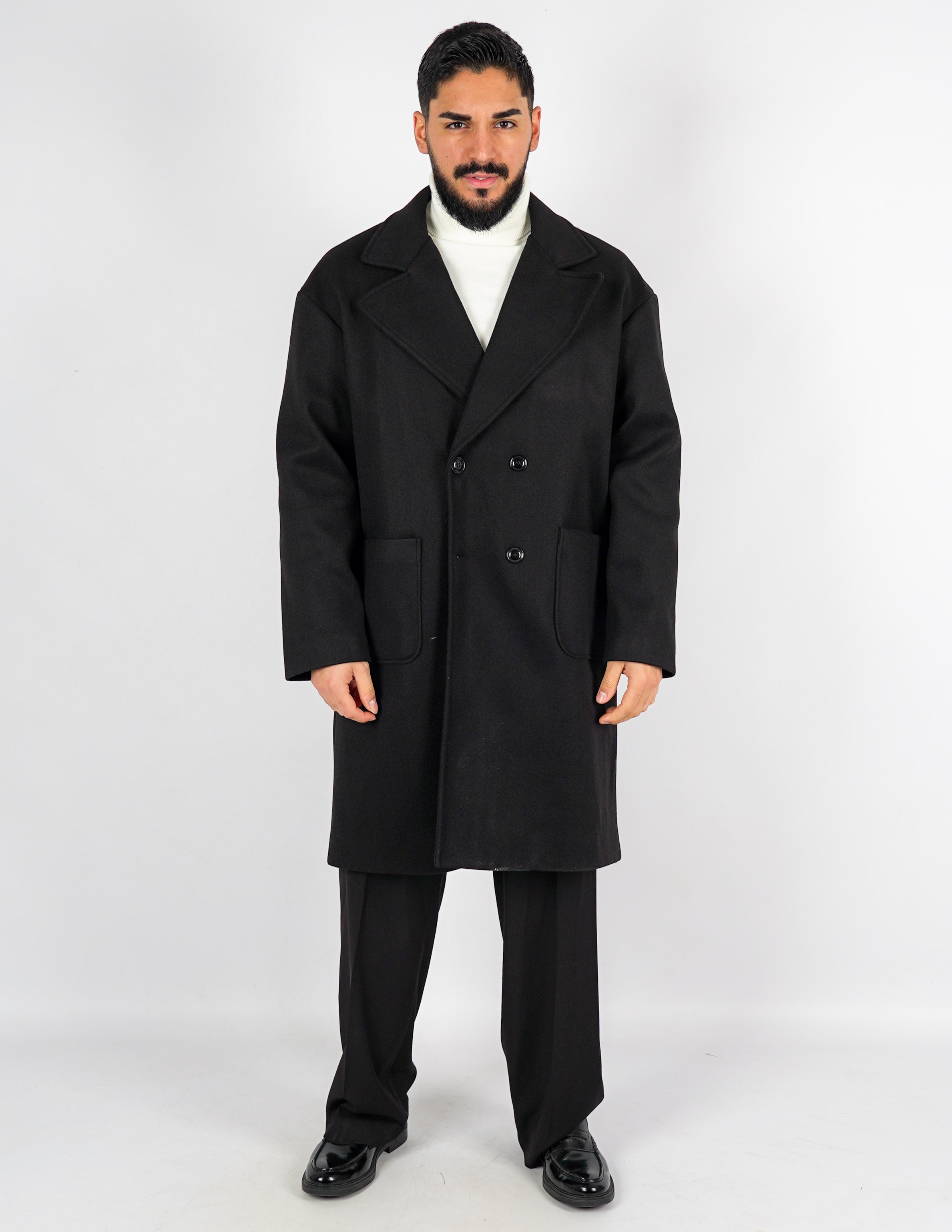 CAPPOTTO UOMO OVER DOPPIOPETTO