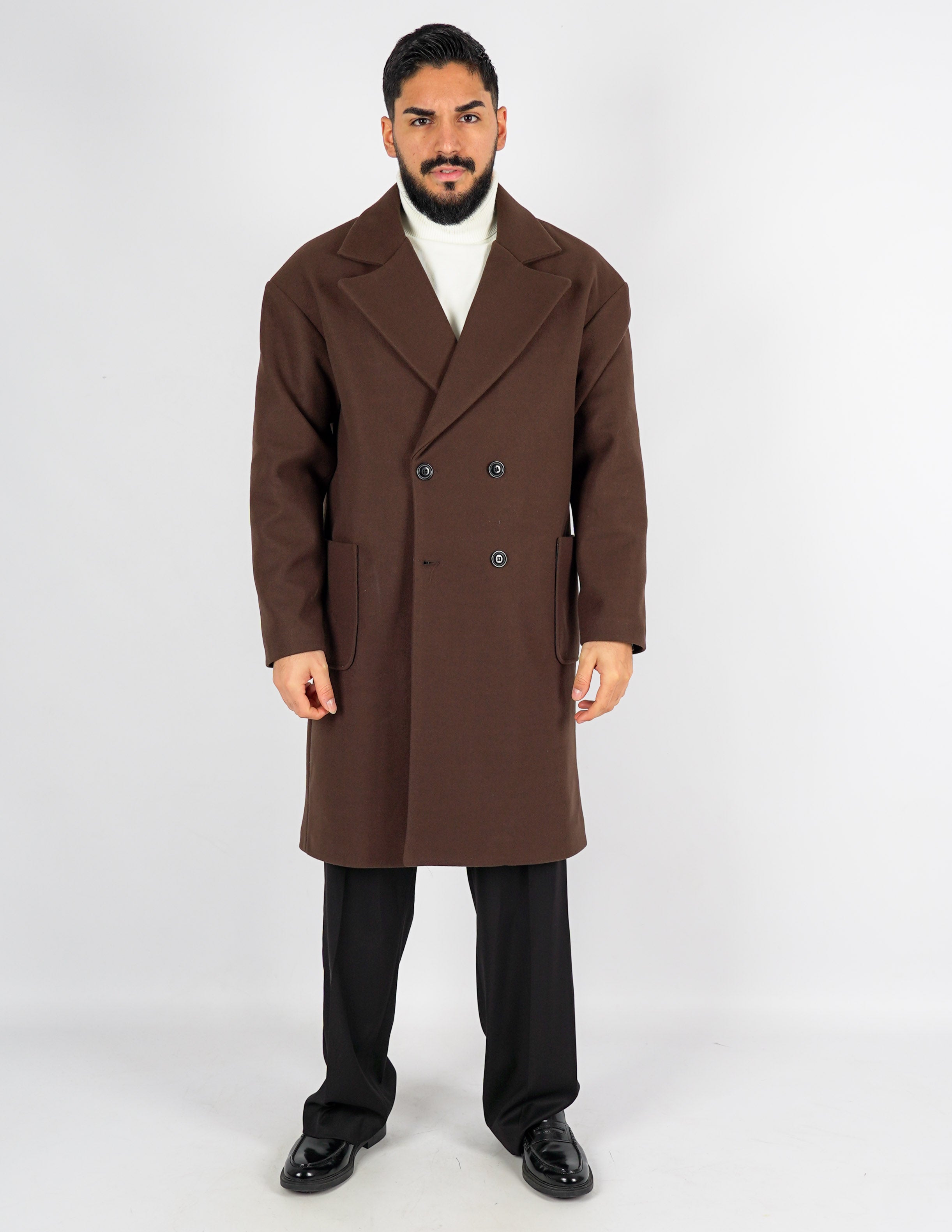 CAPPOTTO UOMO OVER DOPPIOPETTO