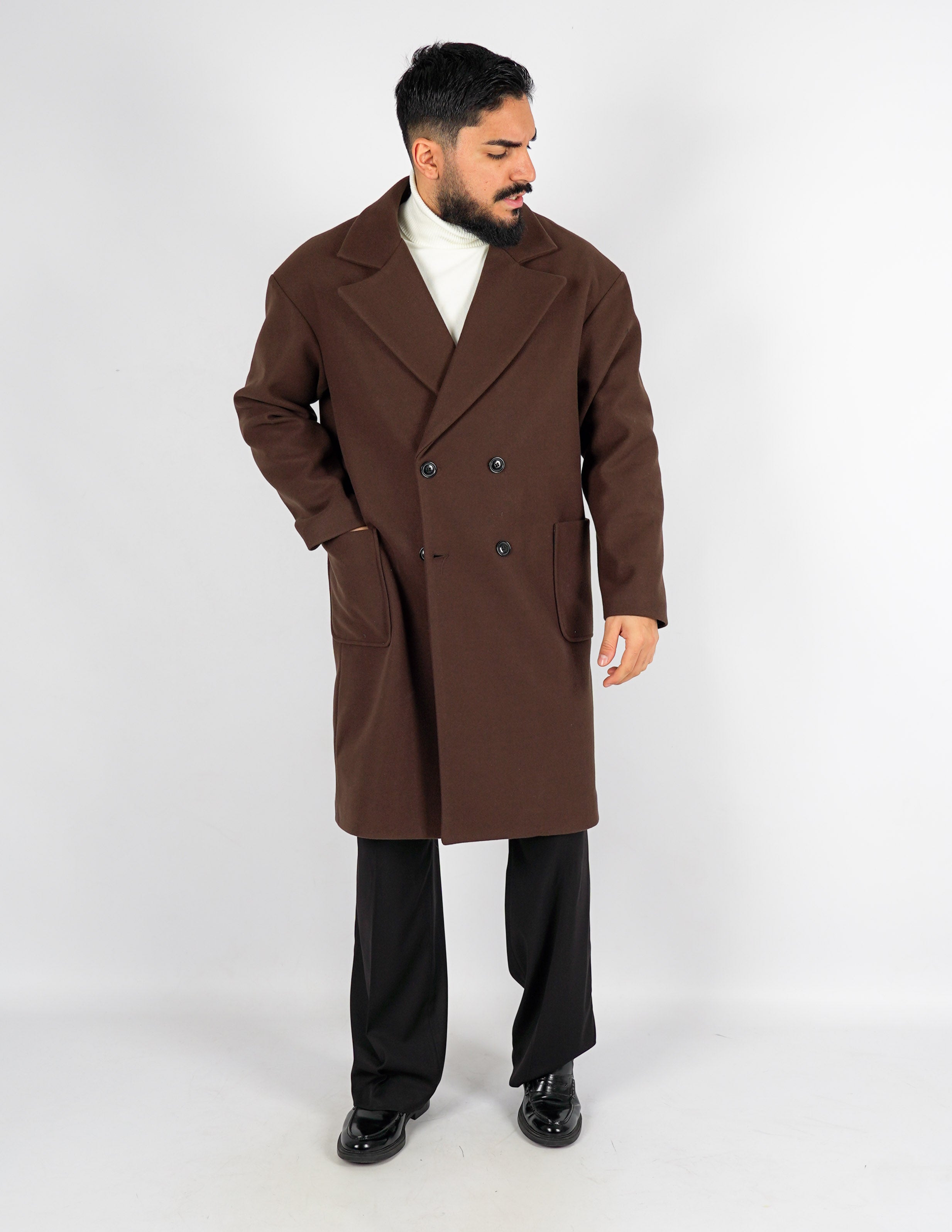 CAPPOTTO UOMO OVER DOPPIOPETTO