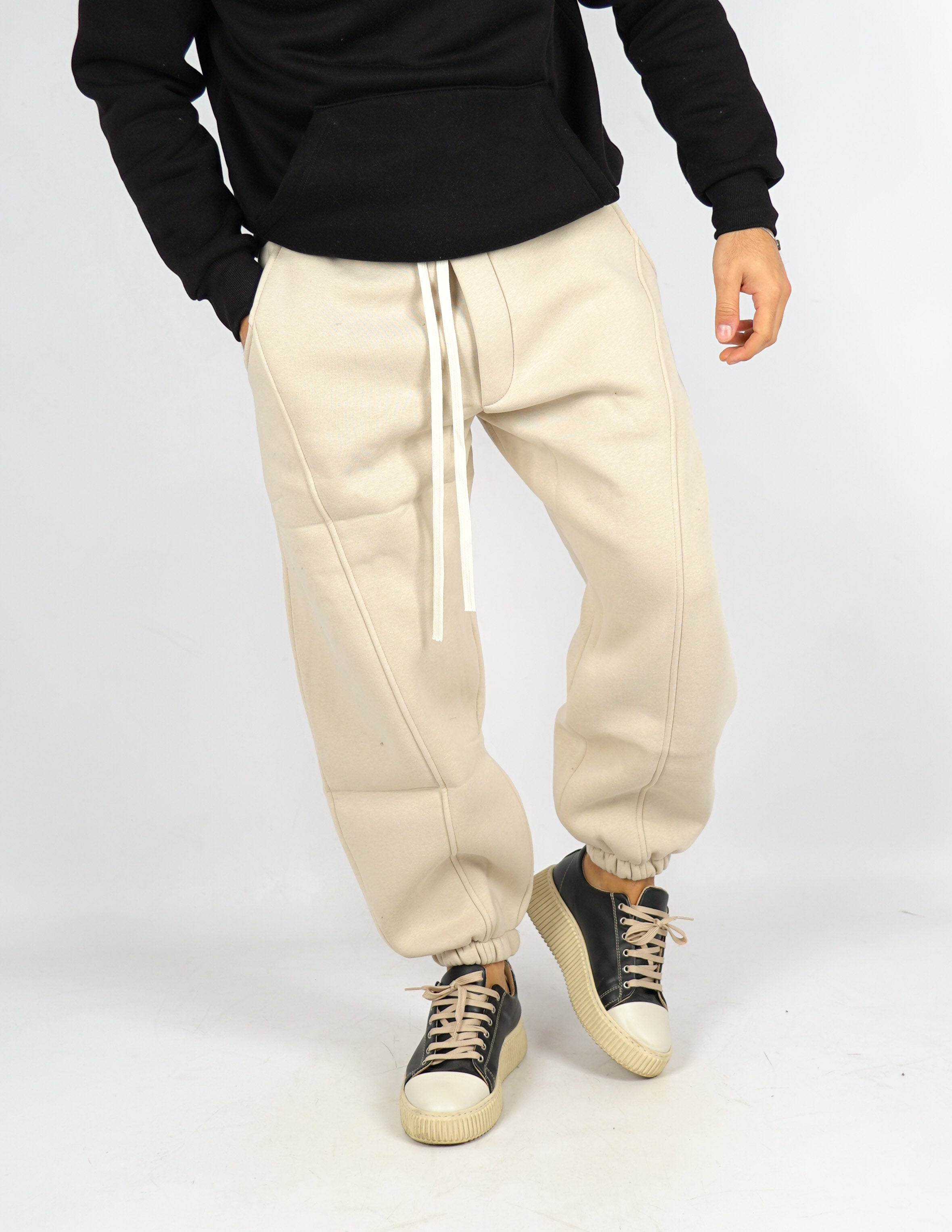 PANTALONE DI TUTA BALOON CON ELASTICO