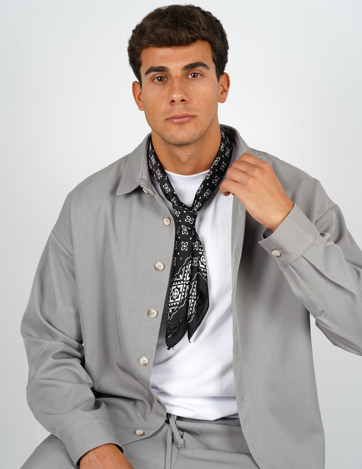 COORDINATO UOMO COMPLETO BAGGY + CAMICIA