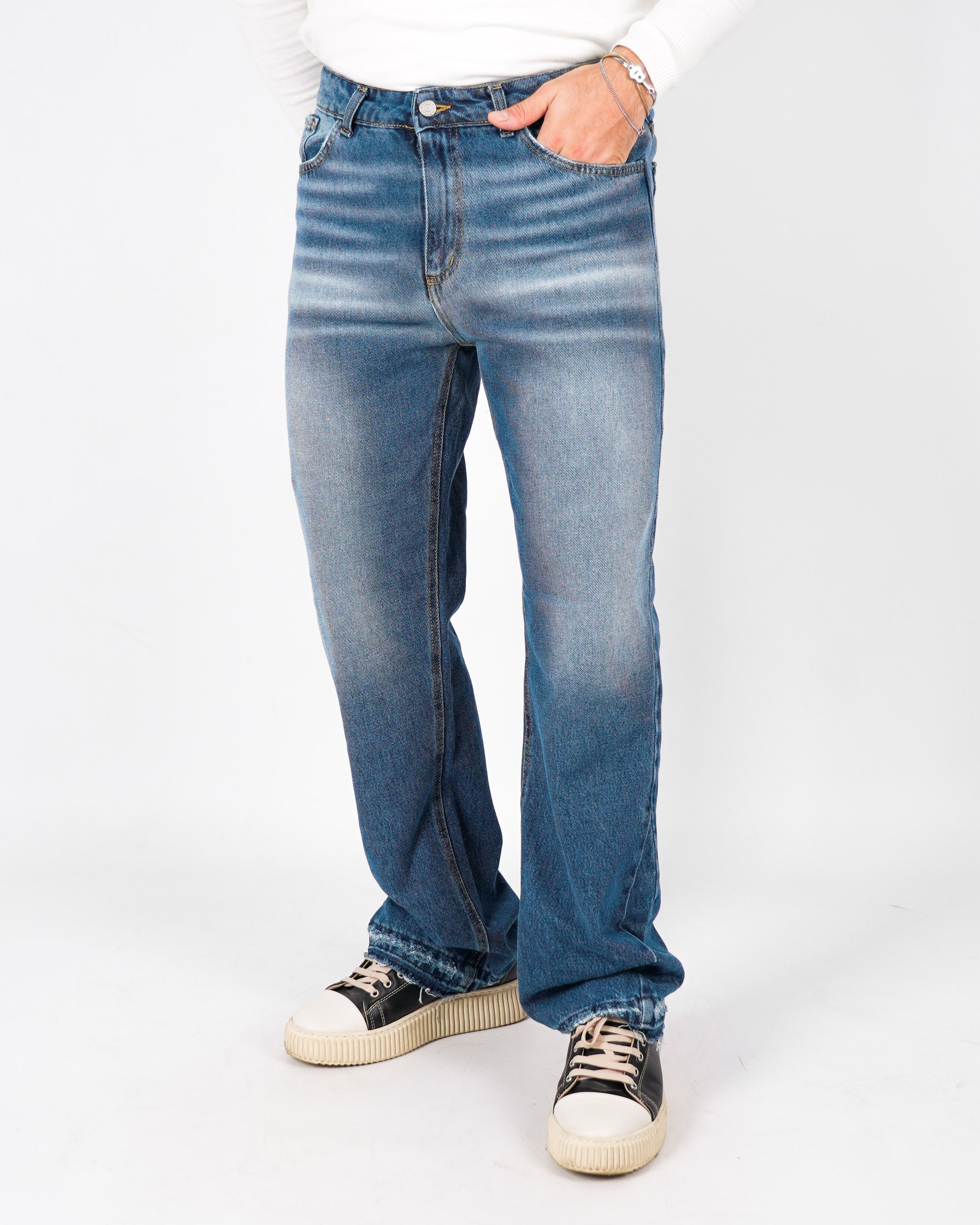 JEANS BAGGY FLARE