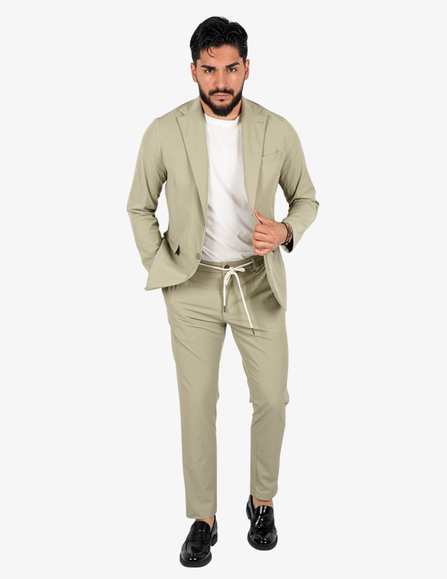 ABITO UOMO MONOPETTO EXTRA LIGHT "NO STIRO"