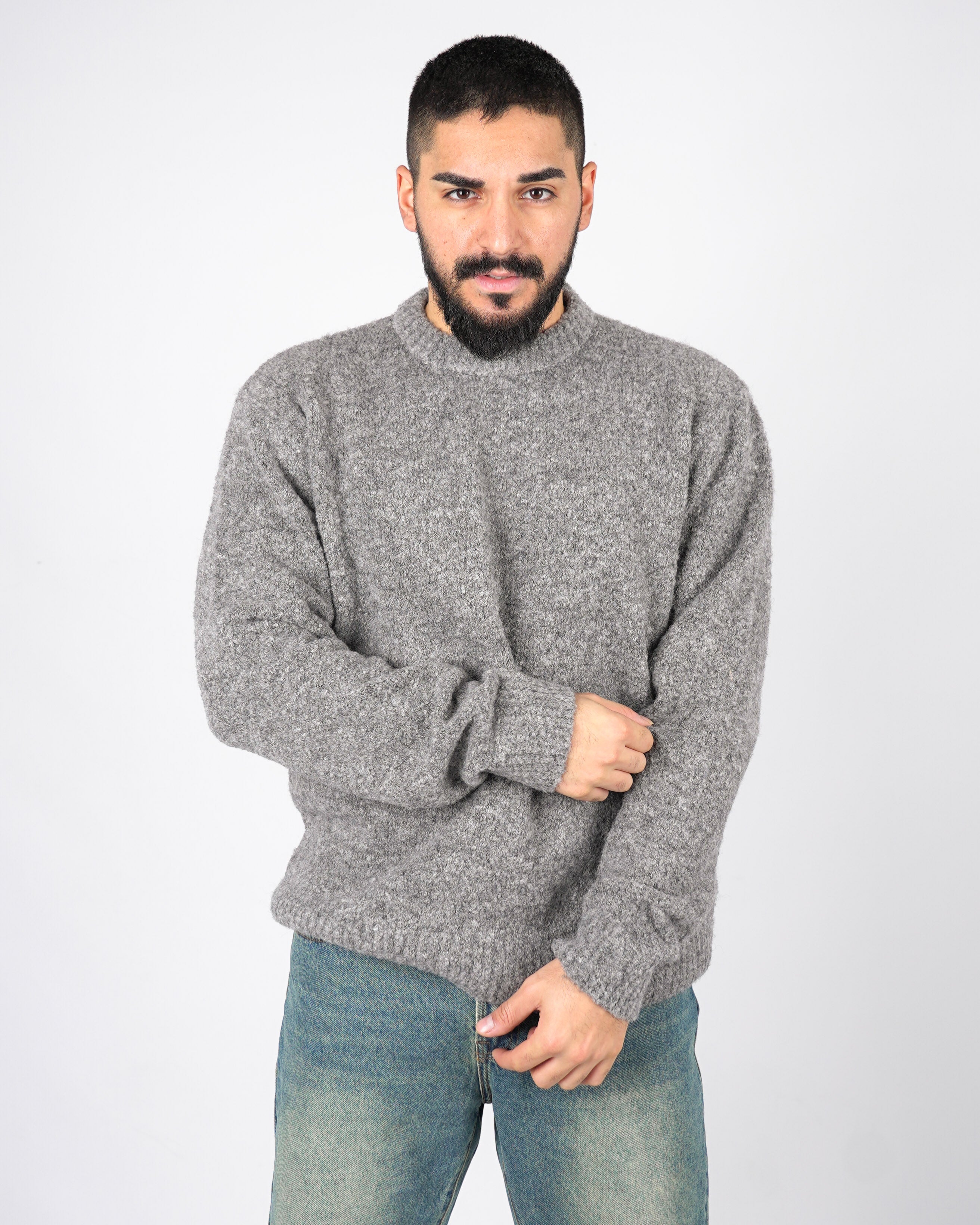 MAGLIONI GIROCOLLO ALPACA