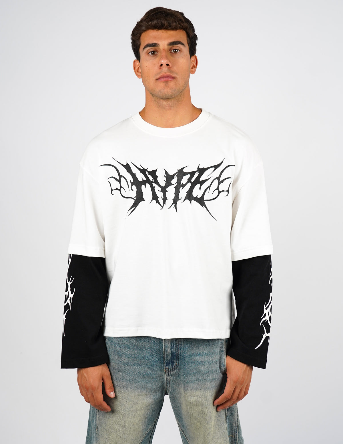 LONG SLEEVE IN COTONE CON STAMPA