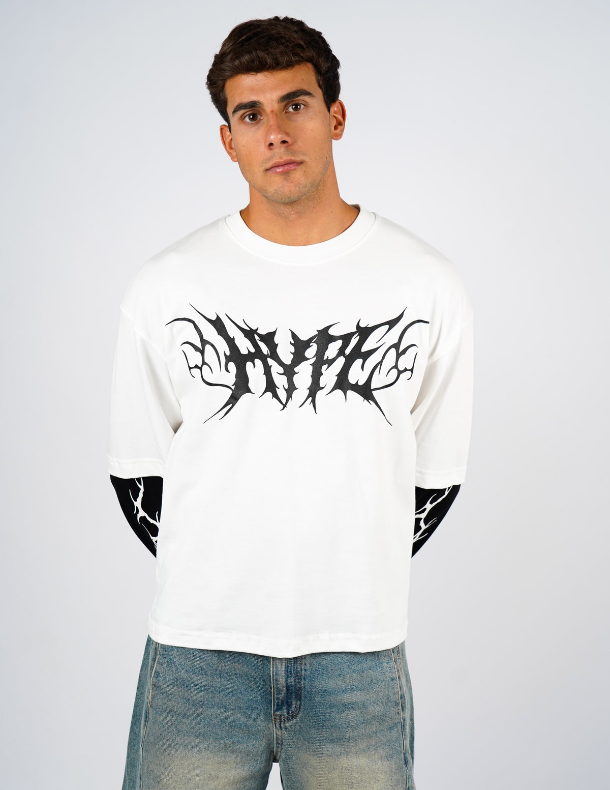 LONG SLEEVE IN COTONE CON STAMPA