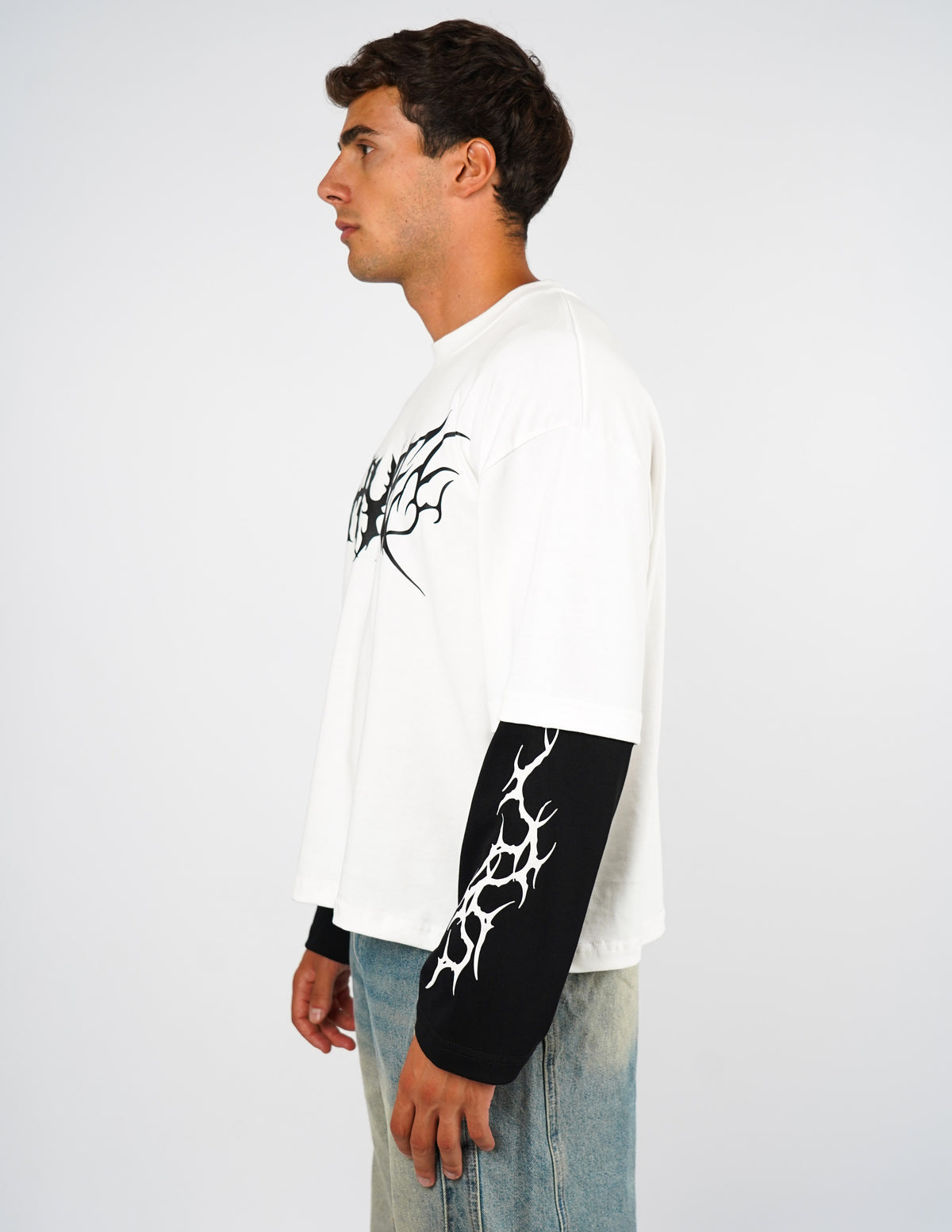 LONG SLEEVE IN COTONE CON STAMPA