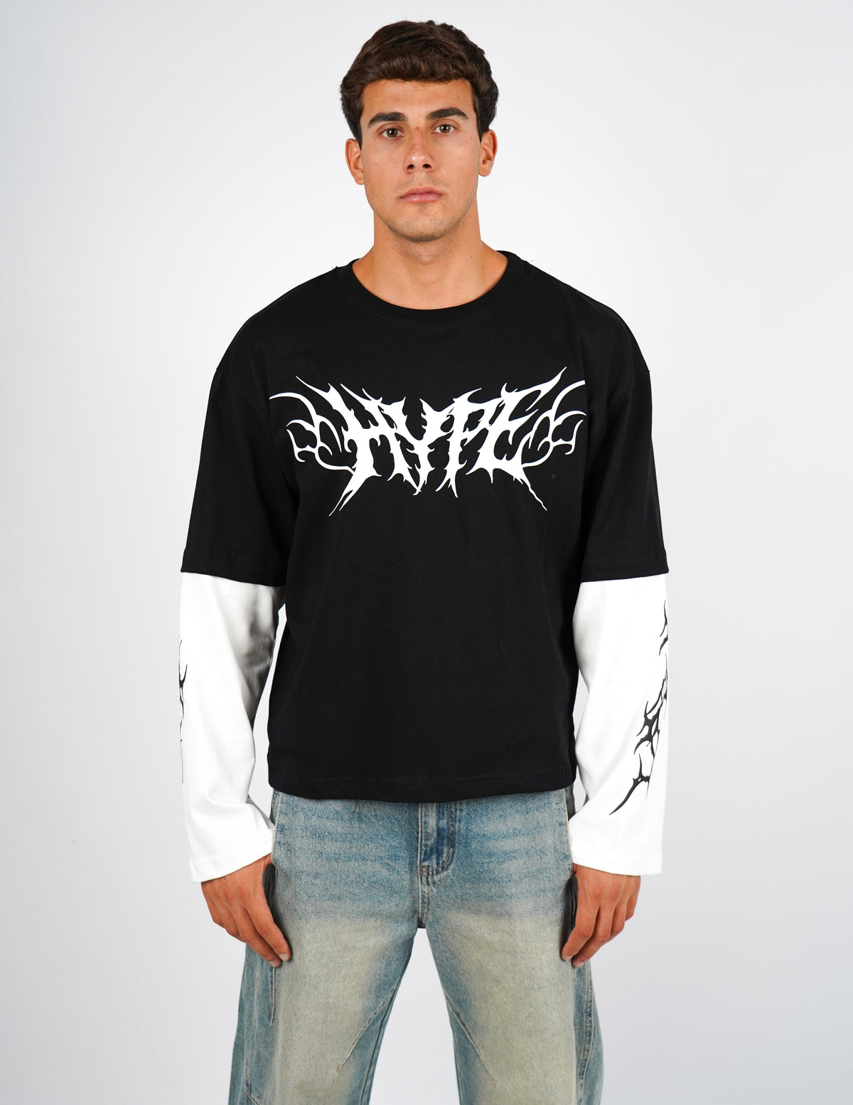 LONG SLEEVE IN COTONE CON STAMPA
