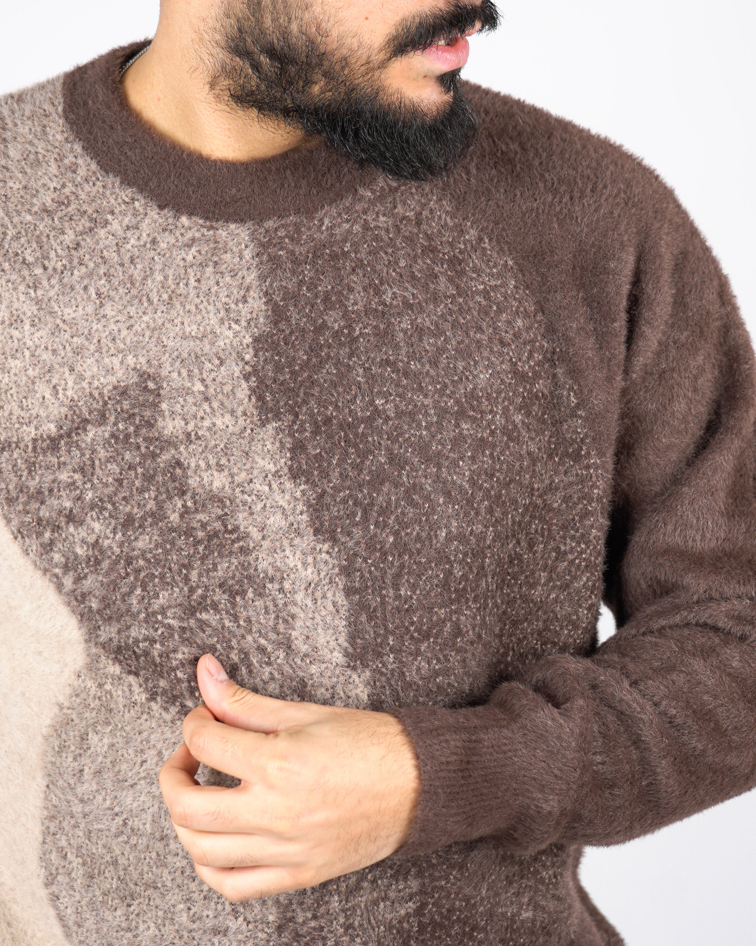 MAGLIONE UOMO GIROCOLLO ALPACA