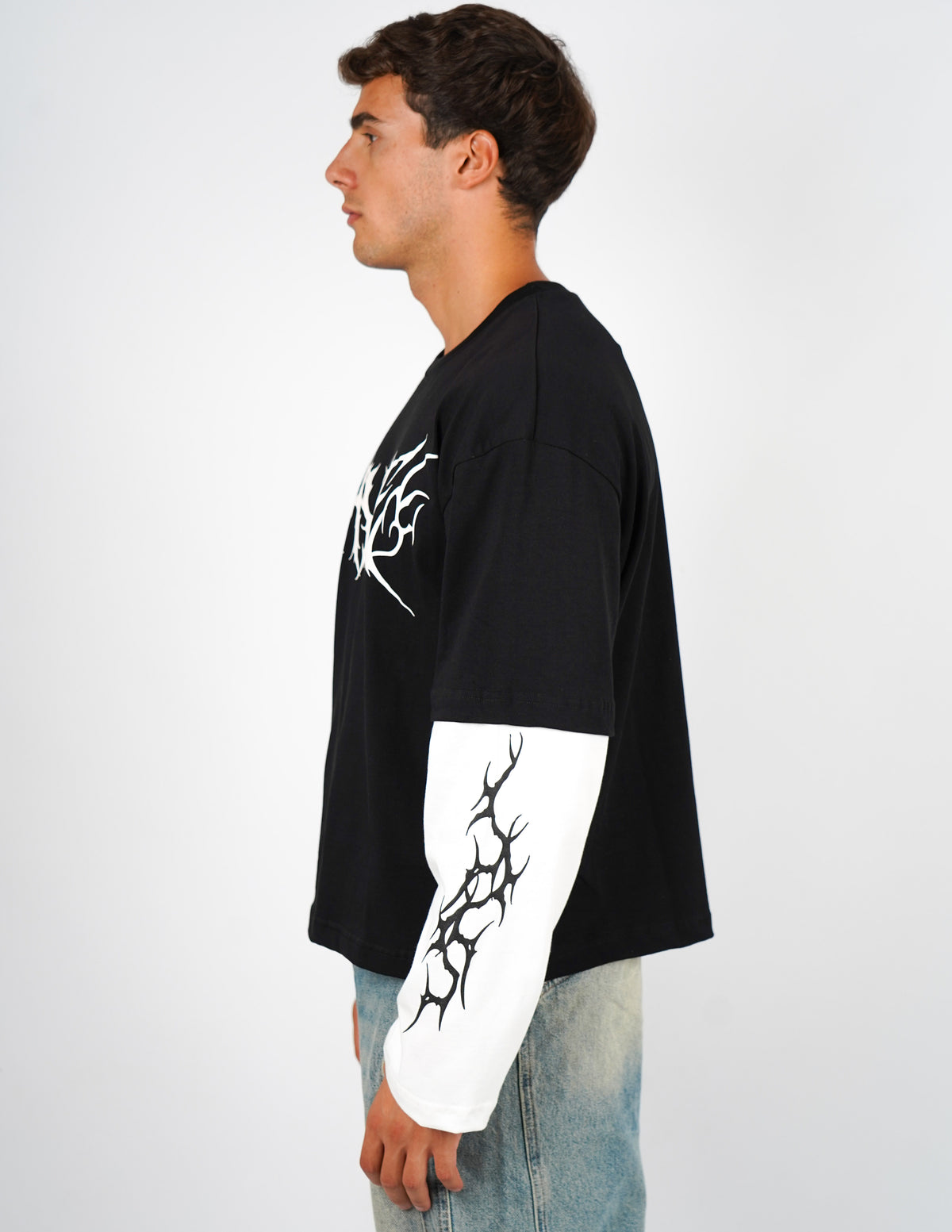LONG SLEEVE IN COTONE CON STAMPA