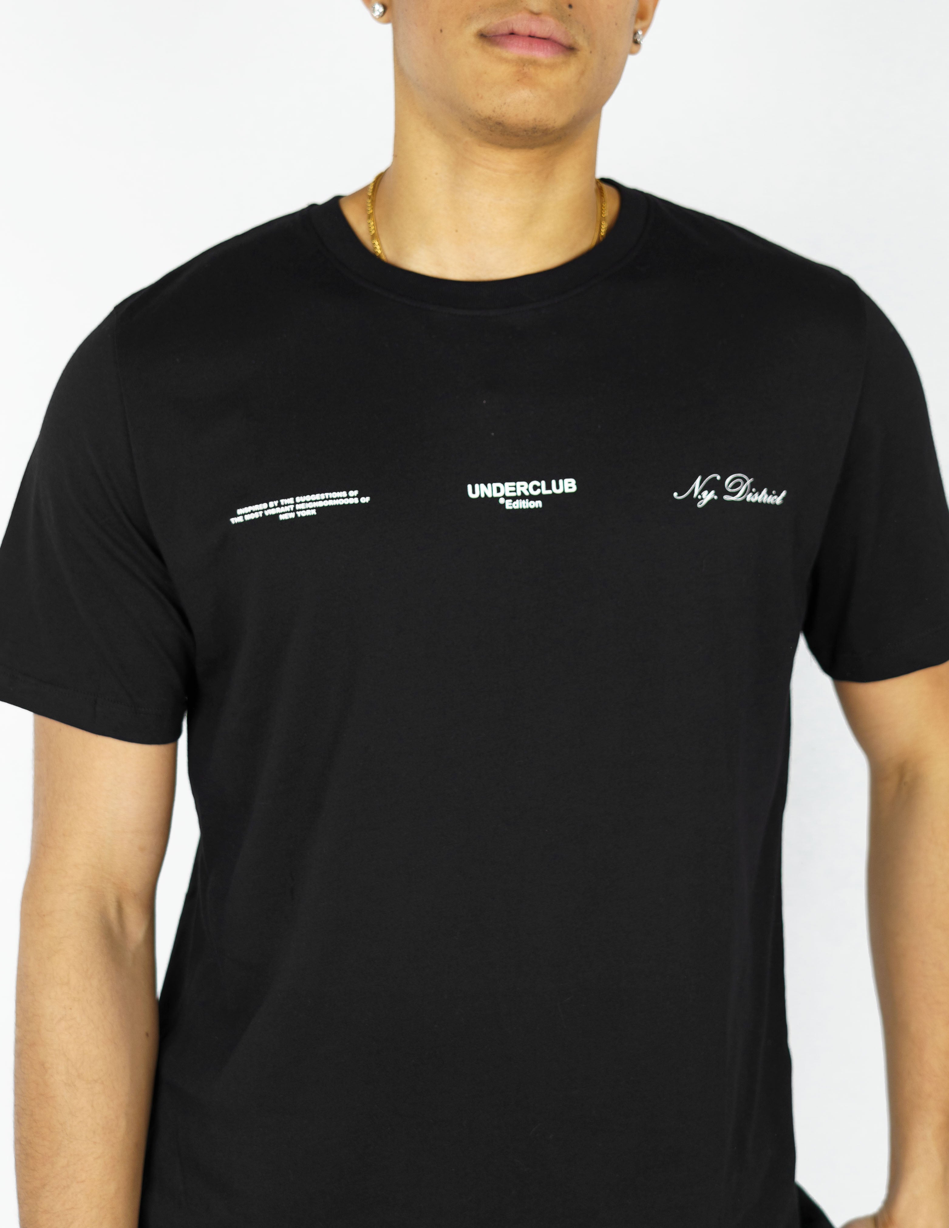 T-shirt "UNDERCLUB" con stampa