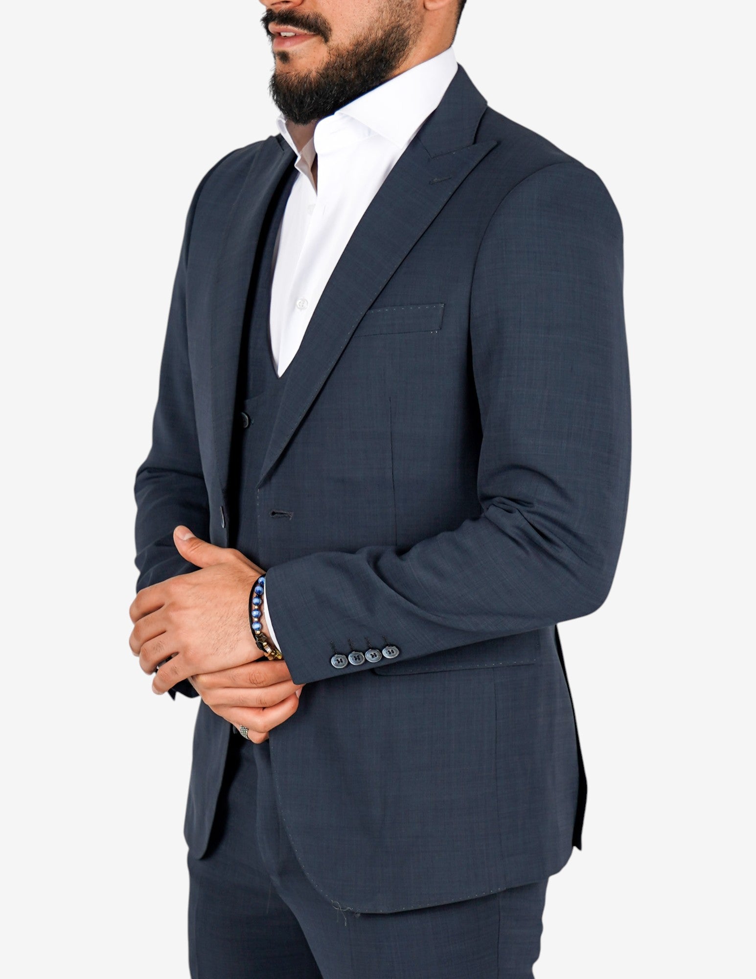 Abito elegante monopetto tre pezzi