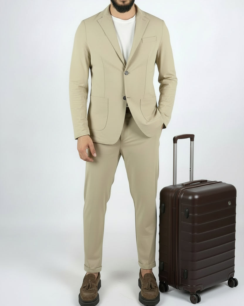 ABITO UOMO MONOPETTO EXTRA LIGHT "NO STIRO"