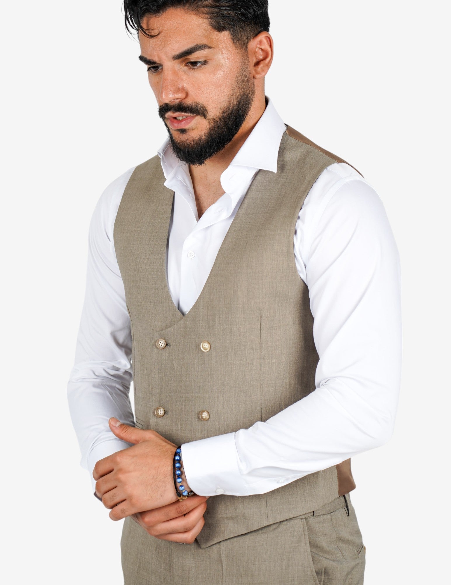 Abito elegante monopetto tre pezzi
