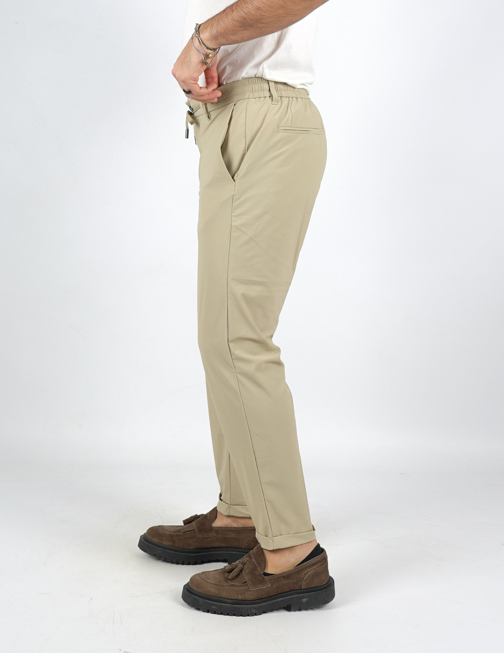 PANTALONE TESSUTO "EXTRA LIGHT NO STIRO"