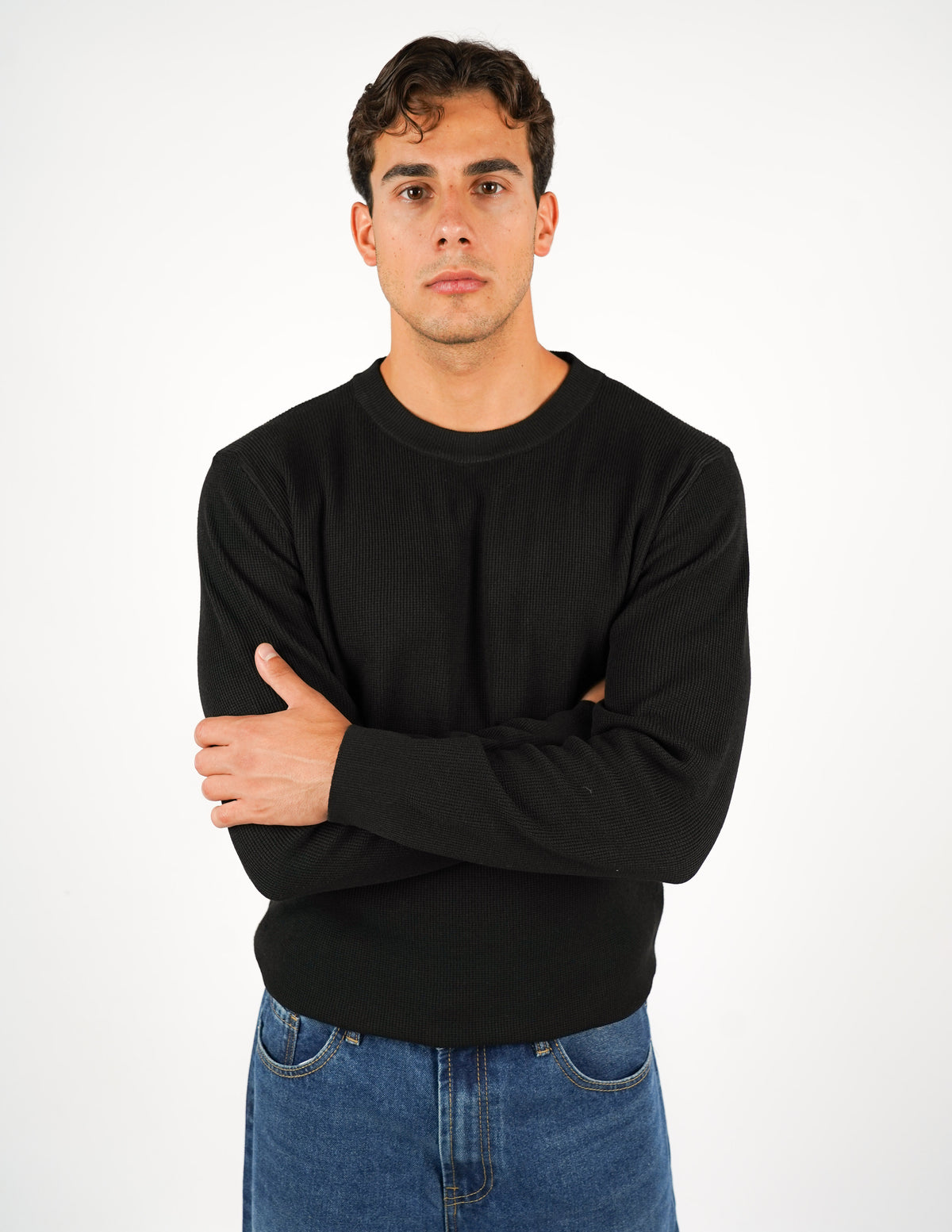 MAGLIONE STRUTTURATO GIROCOLLO
