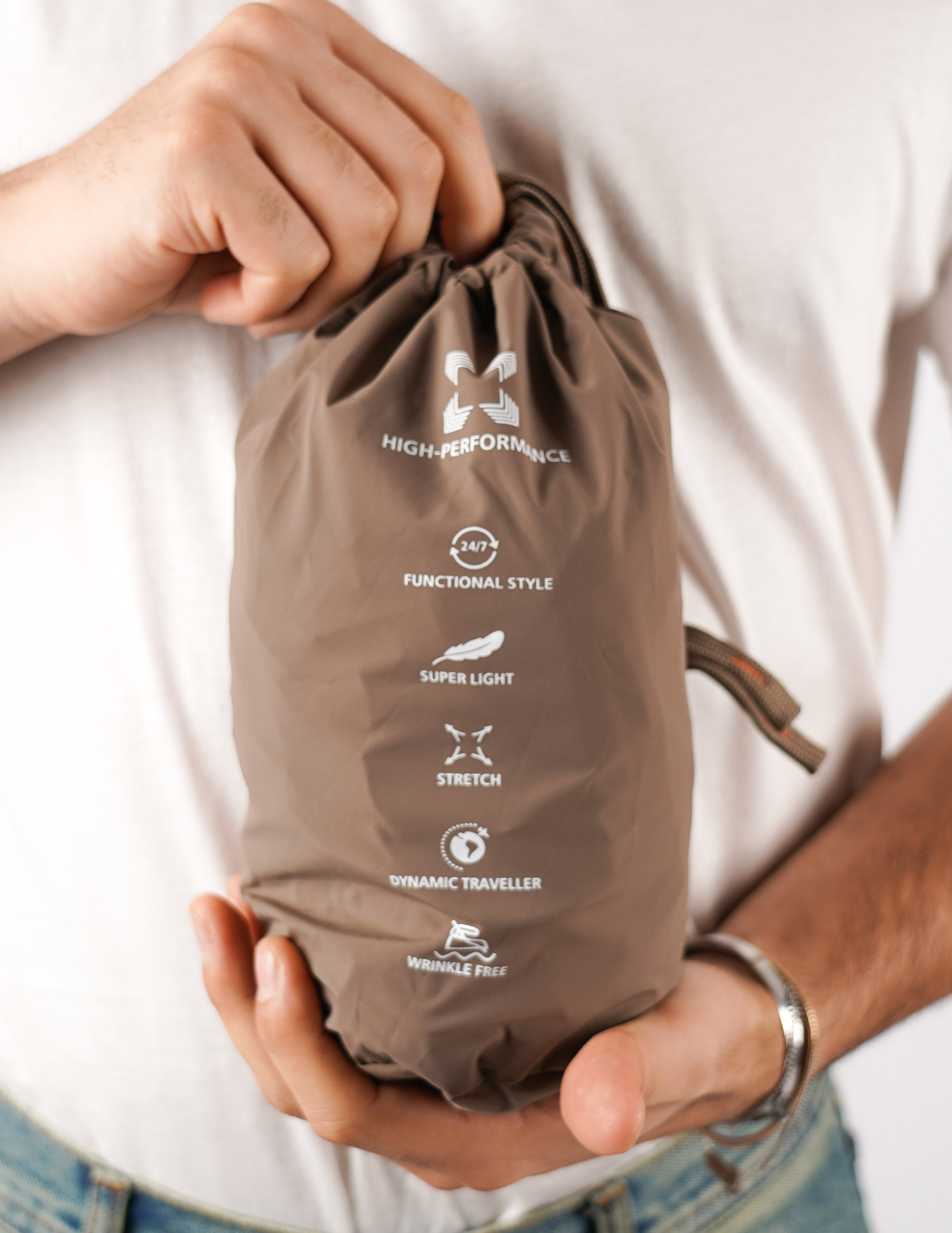 GILET SMANICATO EXTRA LIGHT NO STIRO