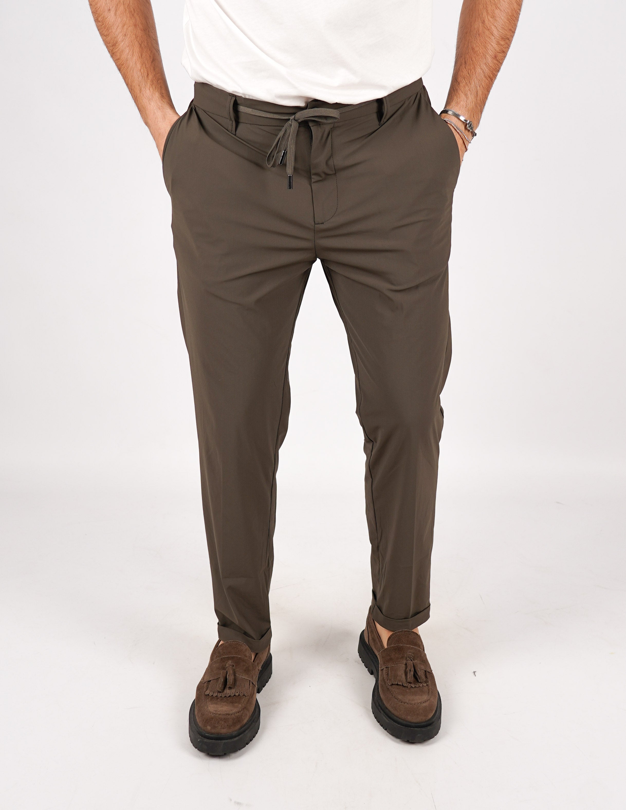 PANTALONE TESSUTO "EXTRA LIGHT NO STIRO"