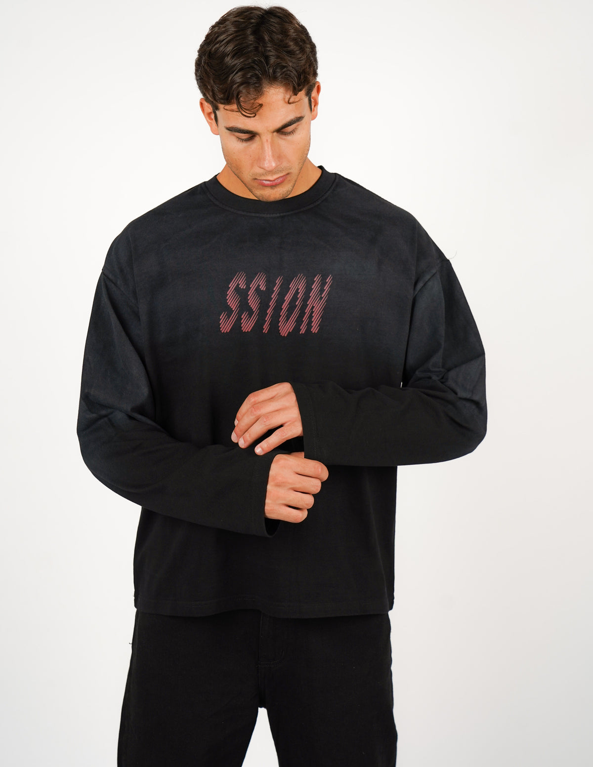 LONG SLEEVE SLAVATA CON STAMPA