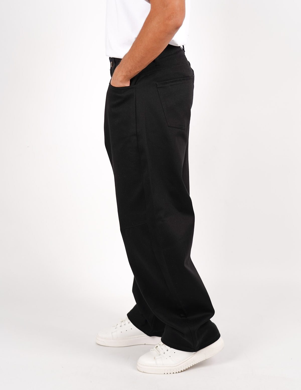 pantalone cinque tasche balloon fit