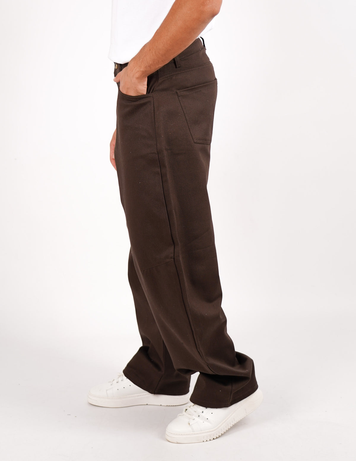 pantalone cinque tasche balloon fit