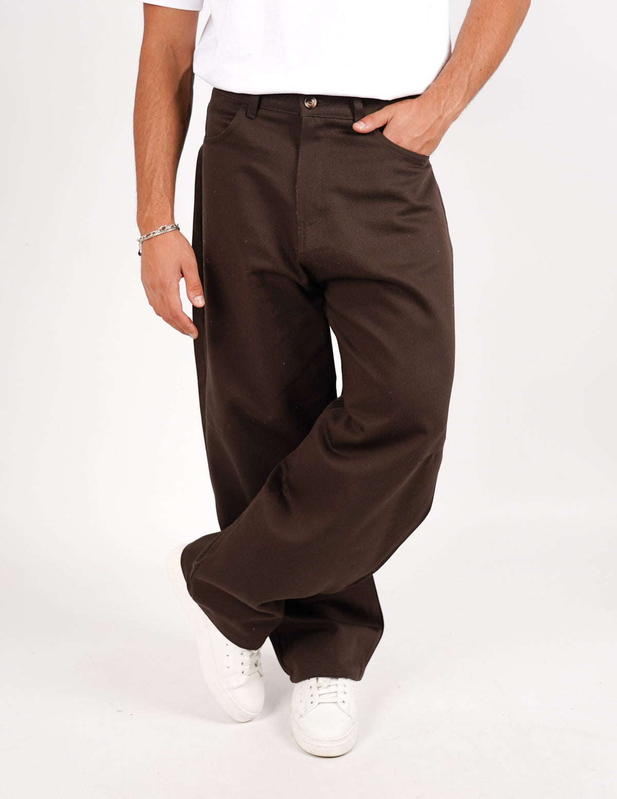 pantalone cinque tasche balloon fit