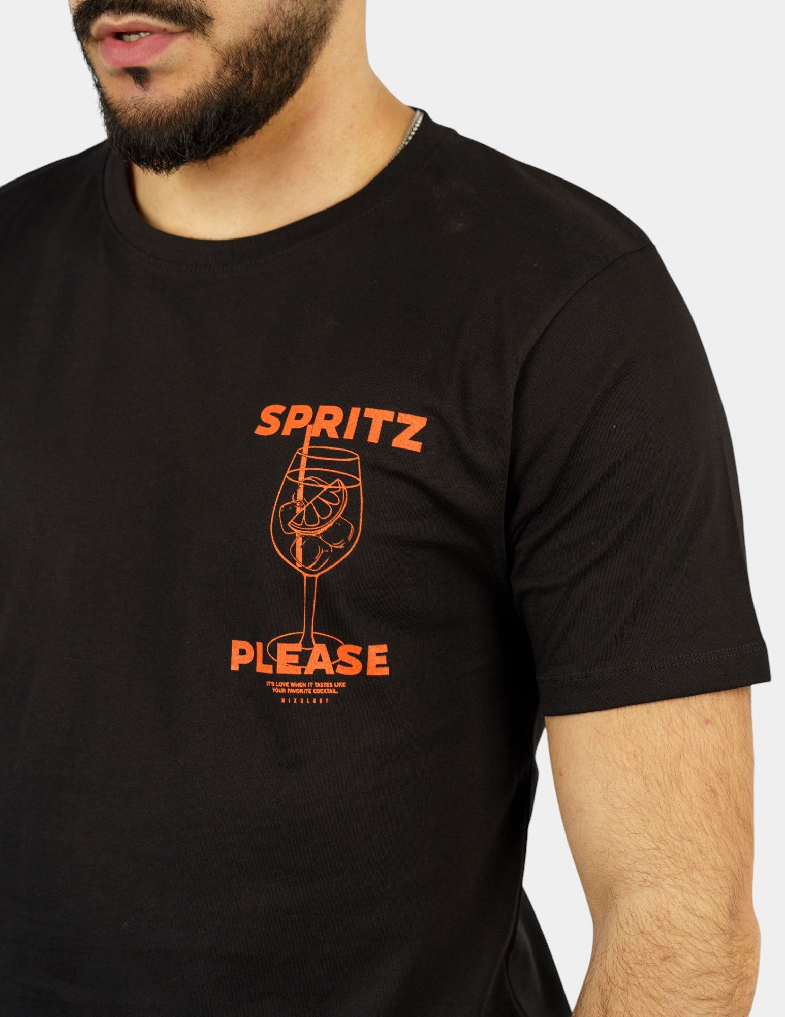 t-shirt in cotone con stampa