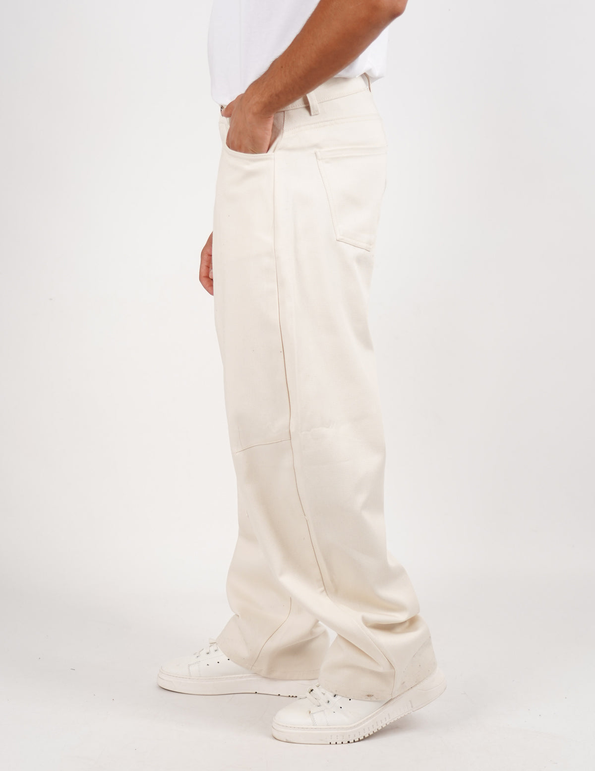 pantalone cinque tasche balloon fit