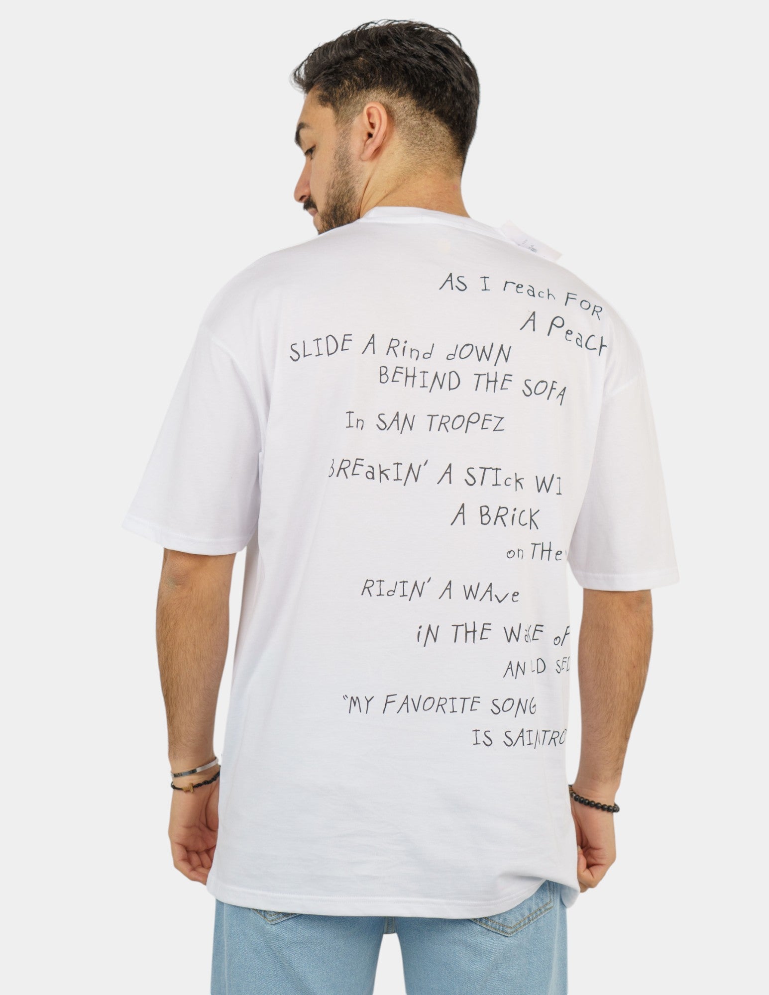 t-shirt girocollo vestibilità regular