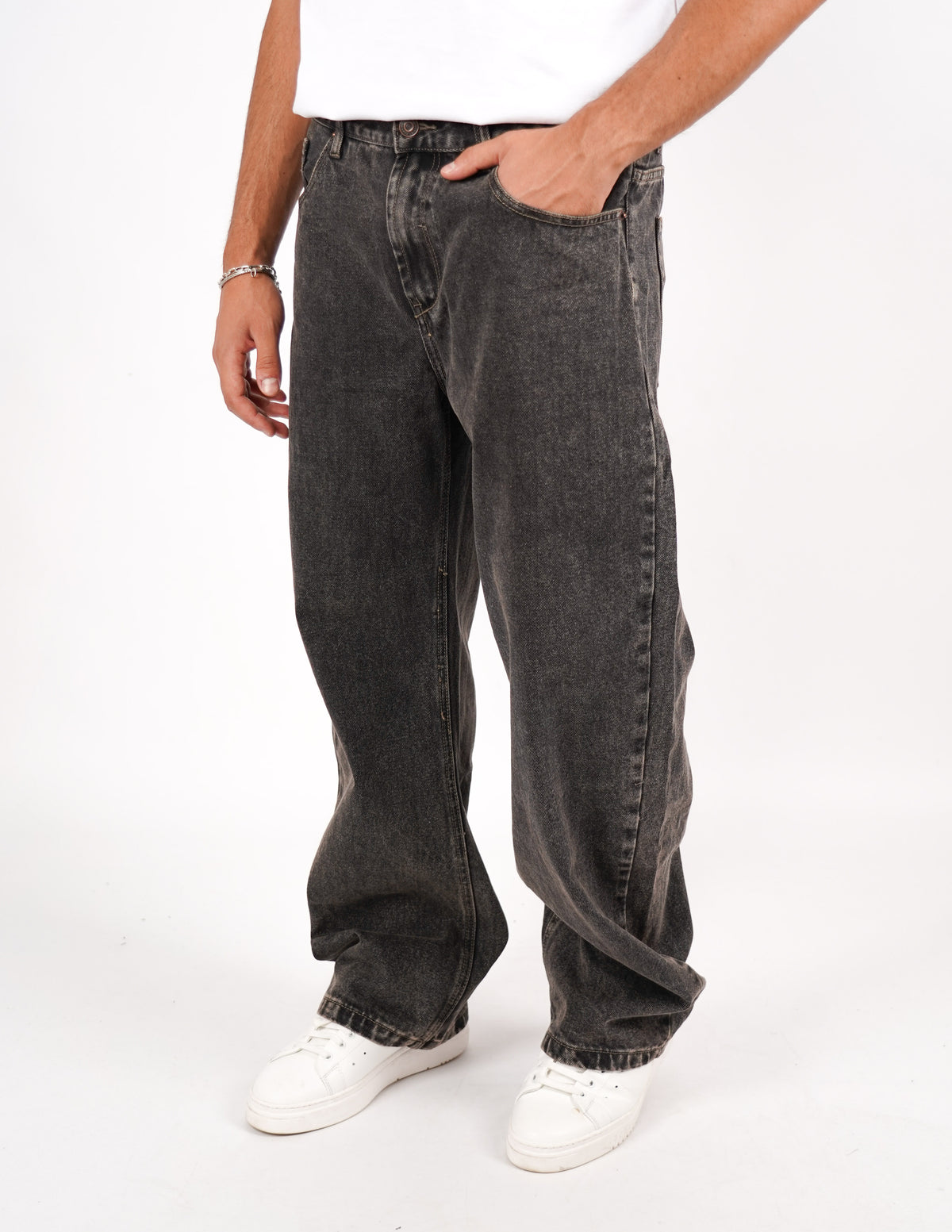 jeans cinque tasche baggy fit