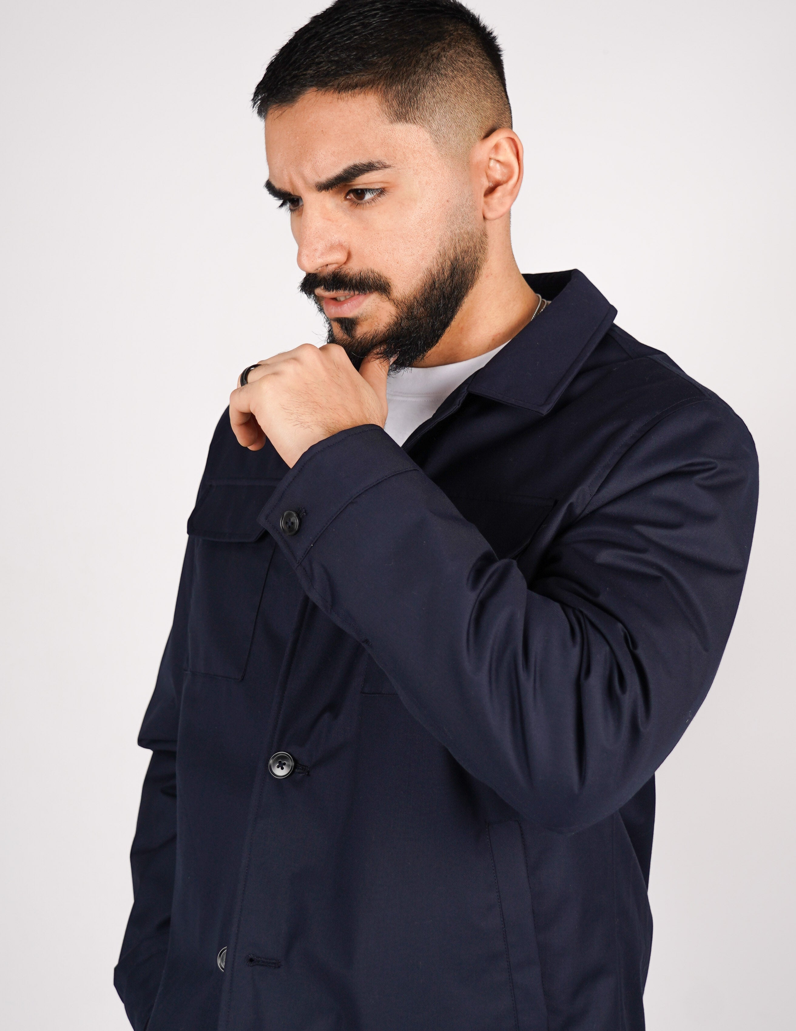 OVERSHIRT IN TESSUTO PREMIUM
