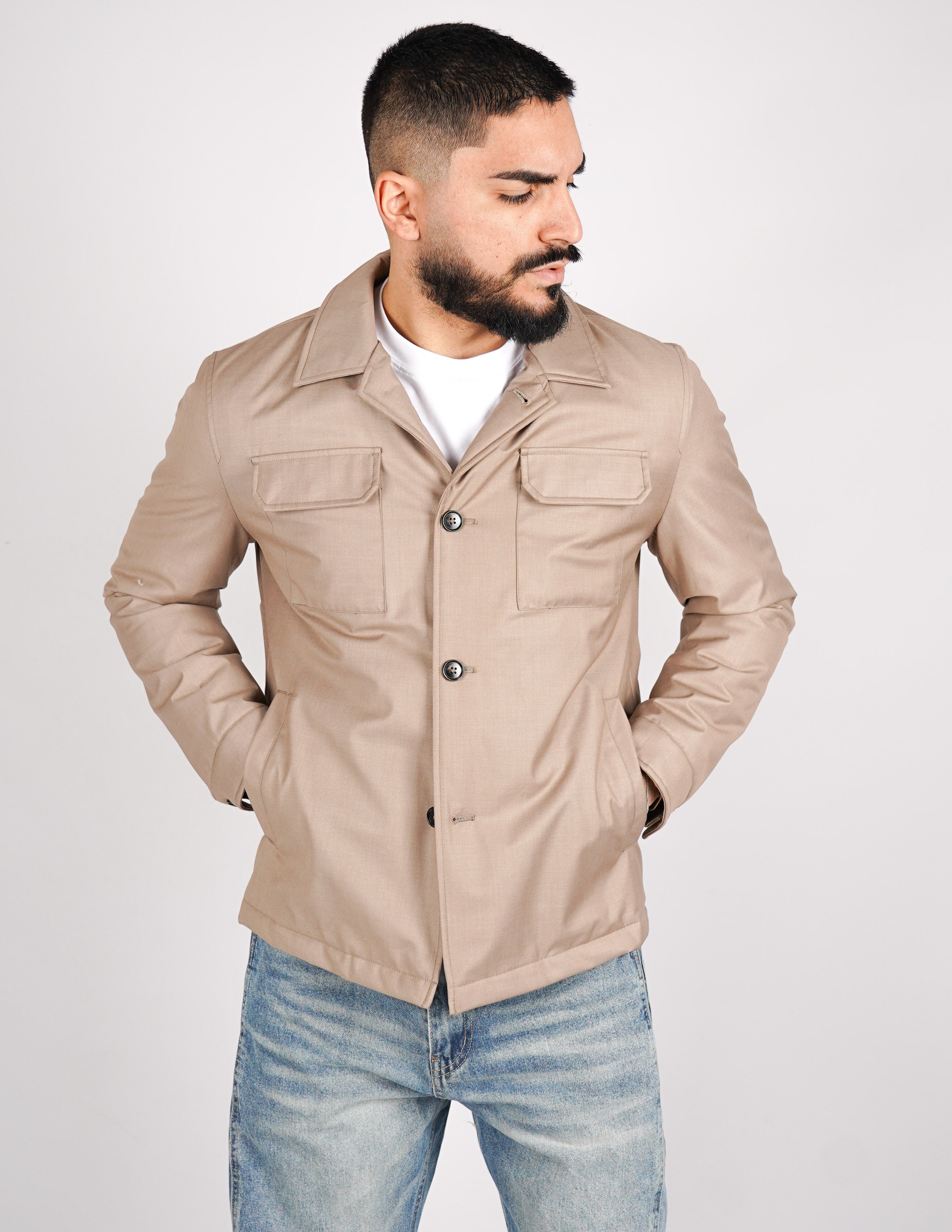 OVERSHIRT IN TESSUTO PREMIUM