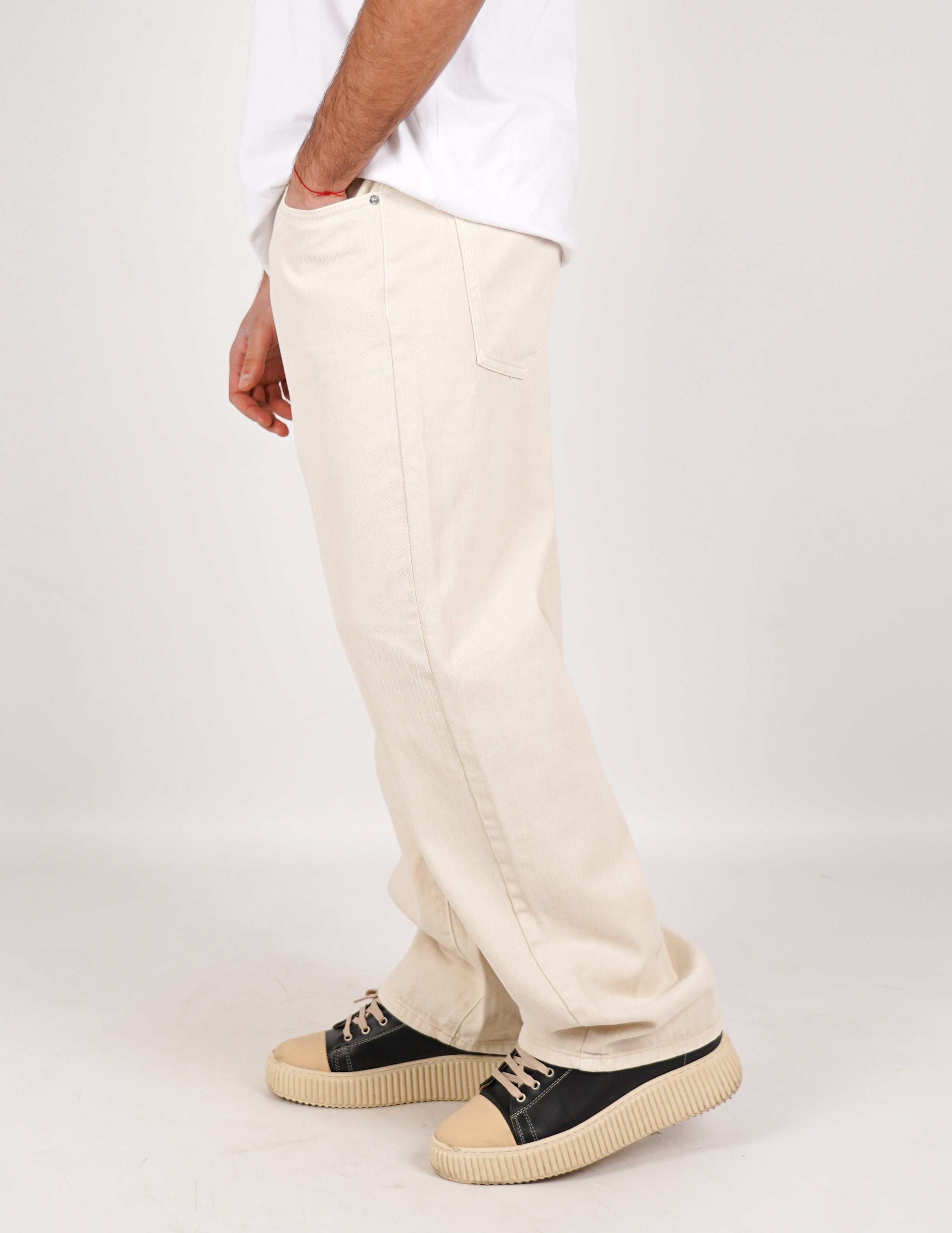 jeans BAGGY TINTA UNITA