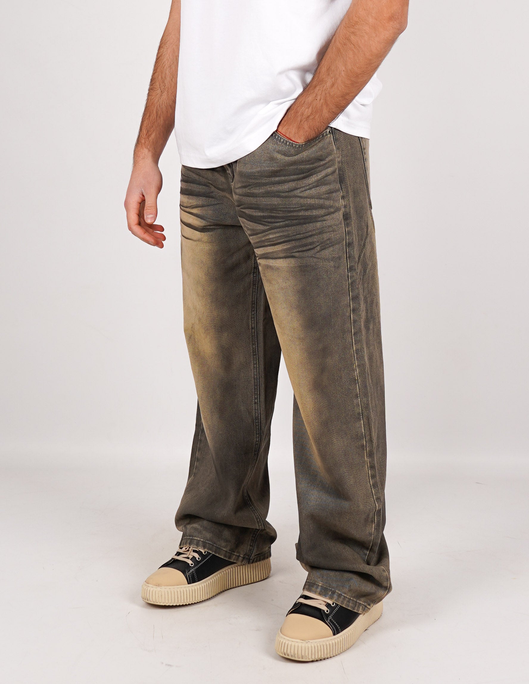 JEANS BAGGY STRUTTURATO