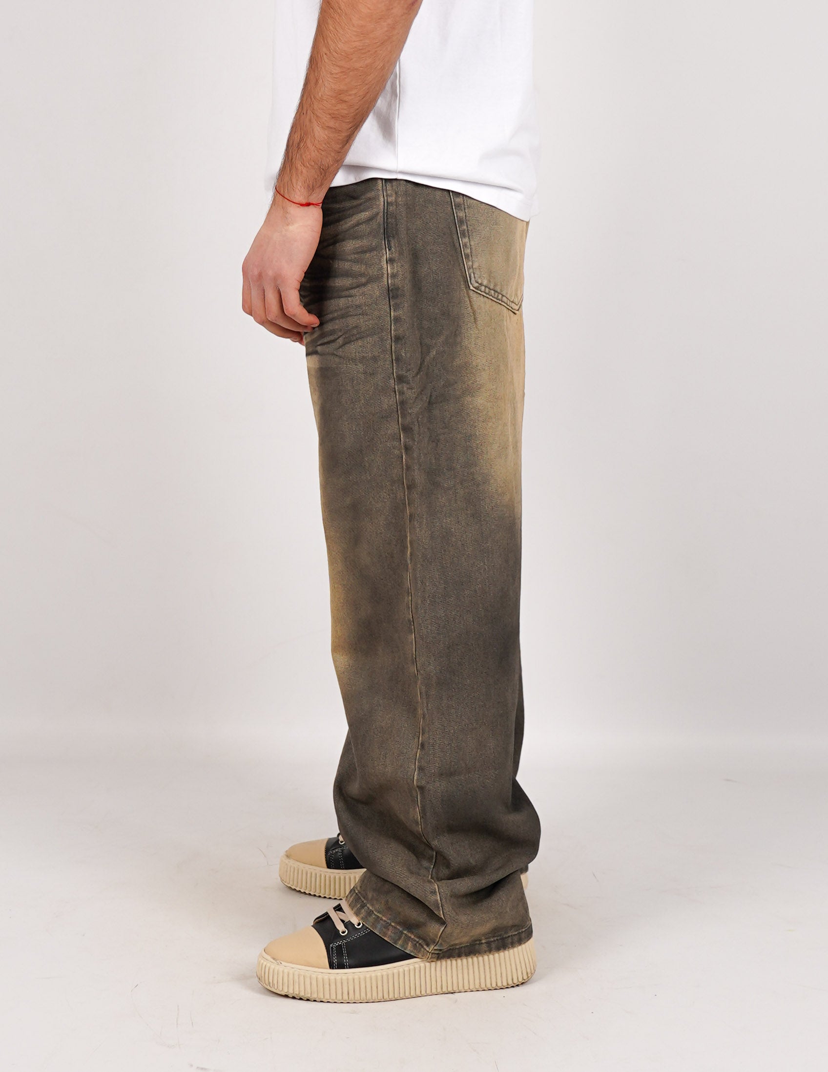 JEANS BAGGY STRUTTURATO