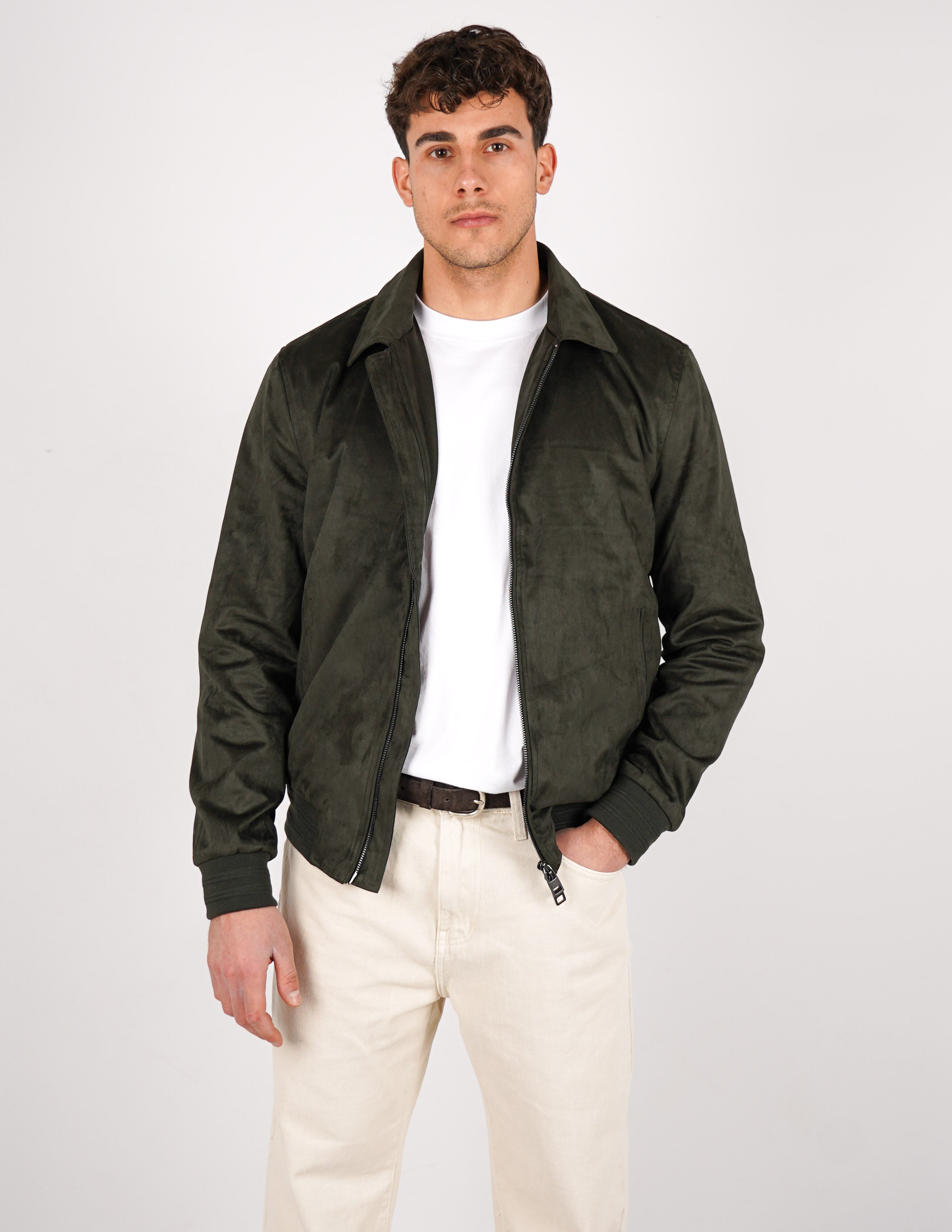 GIUBBINO LEGGERO CON COLLO