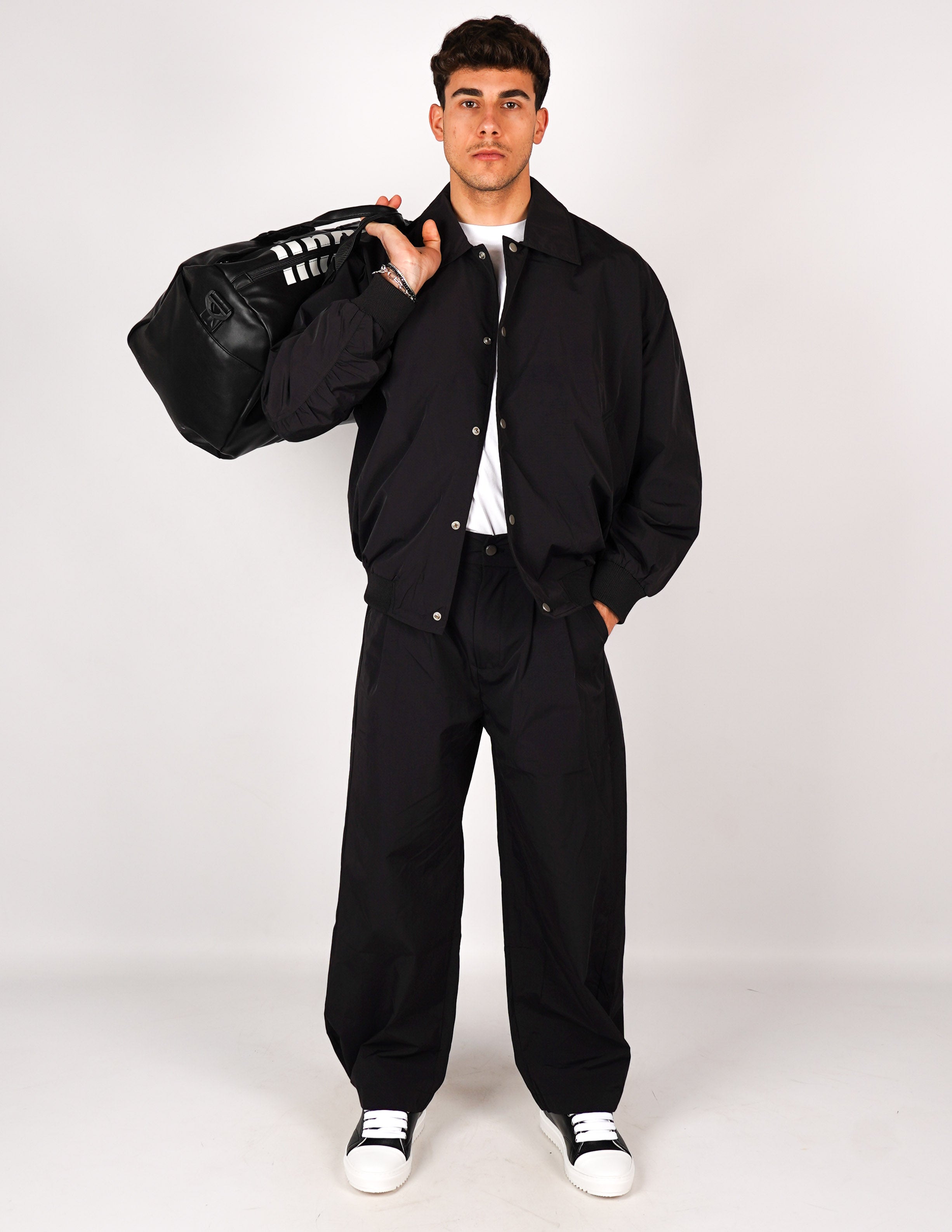 COORDINATO TINTA UNITA GIACCA+PANTALONE