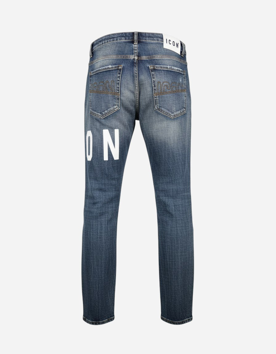 JEANS CON LOGO ICON