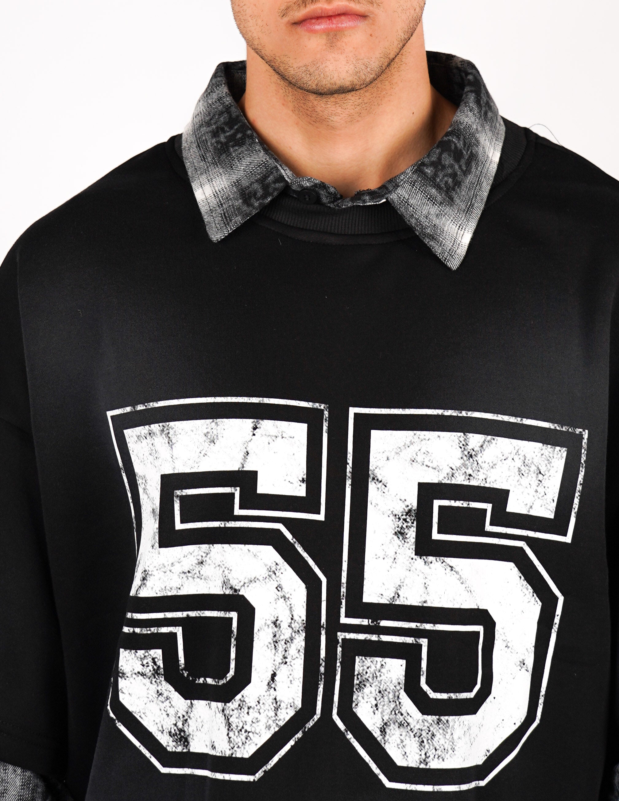 MAGLIETTA MANICA LUNGA CON CAMICIA