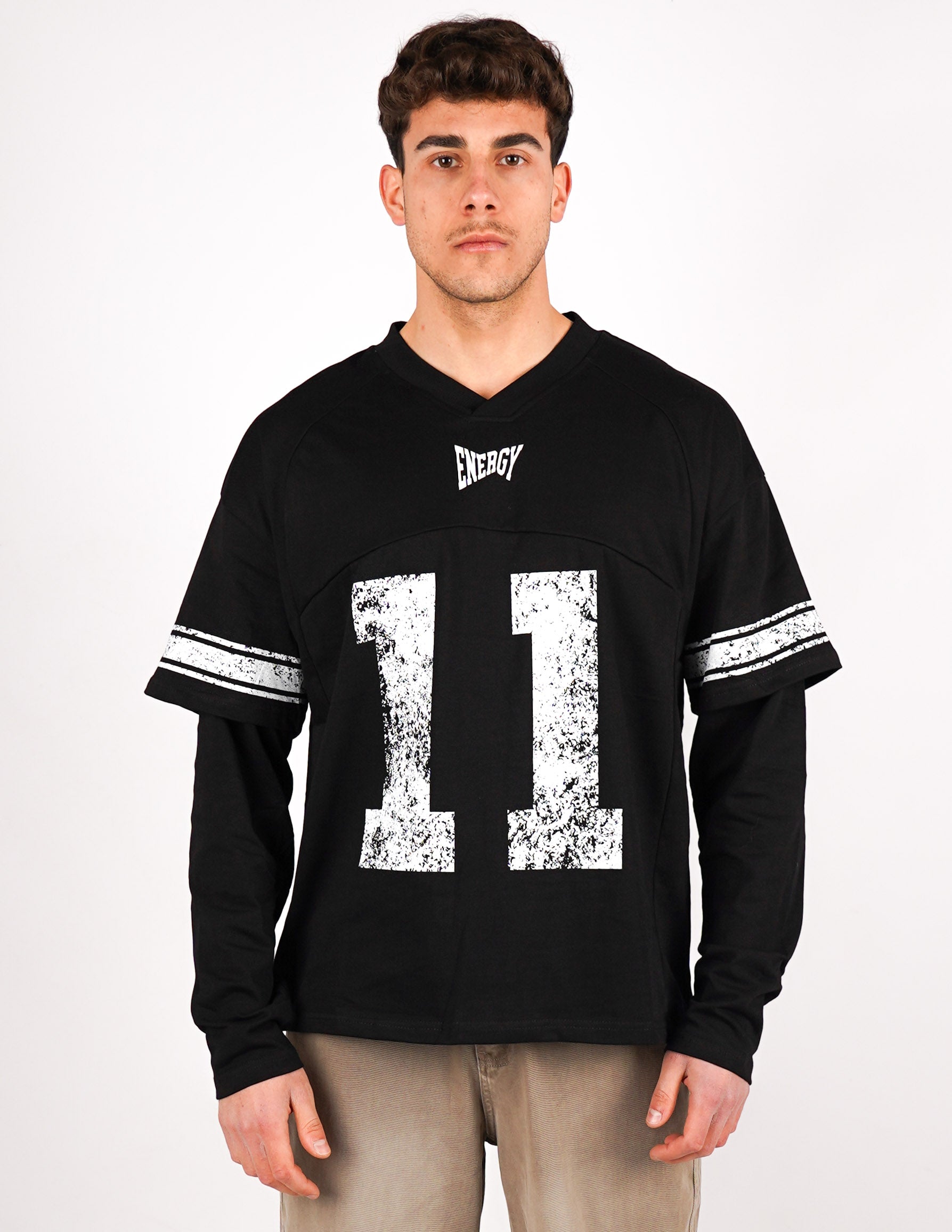 t-shirt long sleeve con stampa