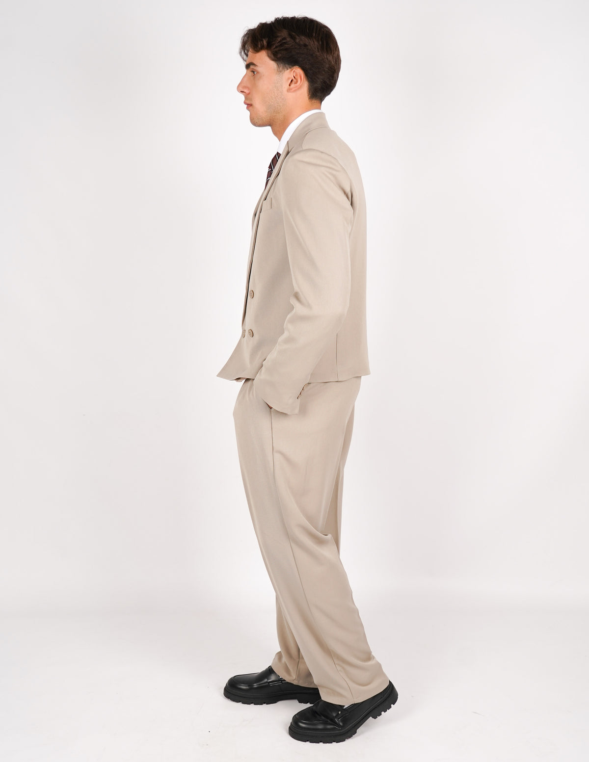 abito doppiopetto elegante crop fit