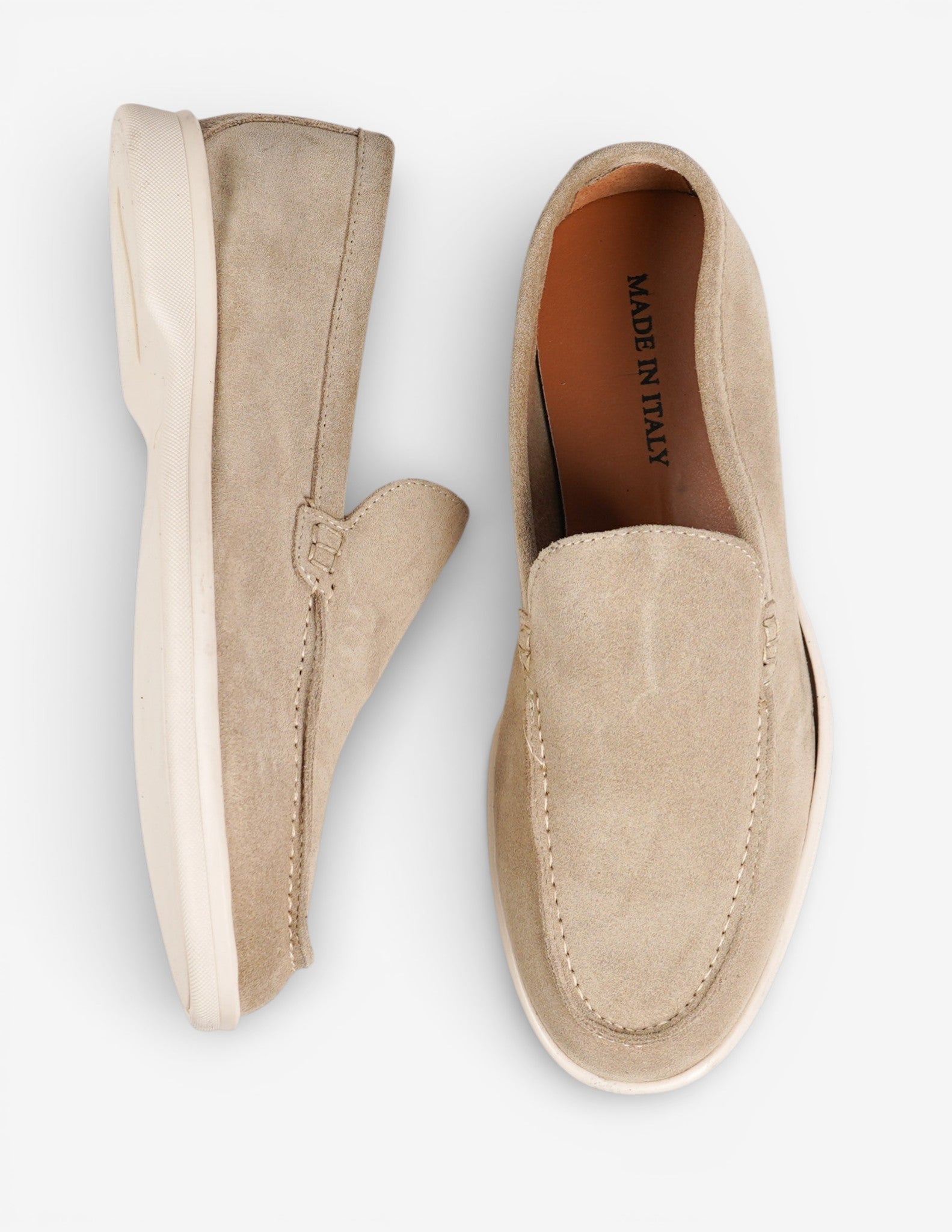 mocassino loafers in camoscio