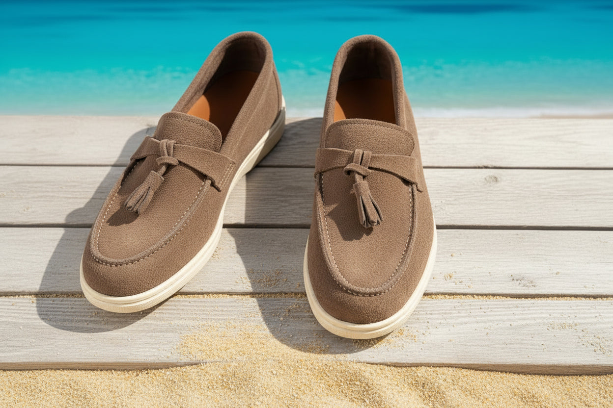 mocassino loafers con nappina