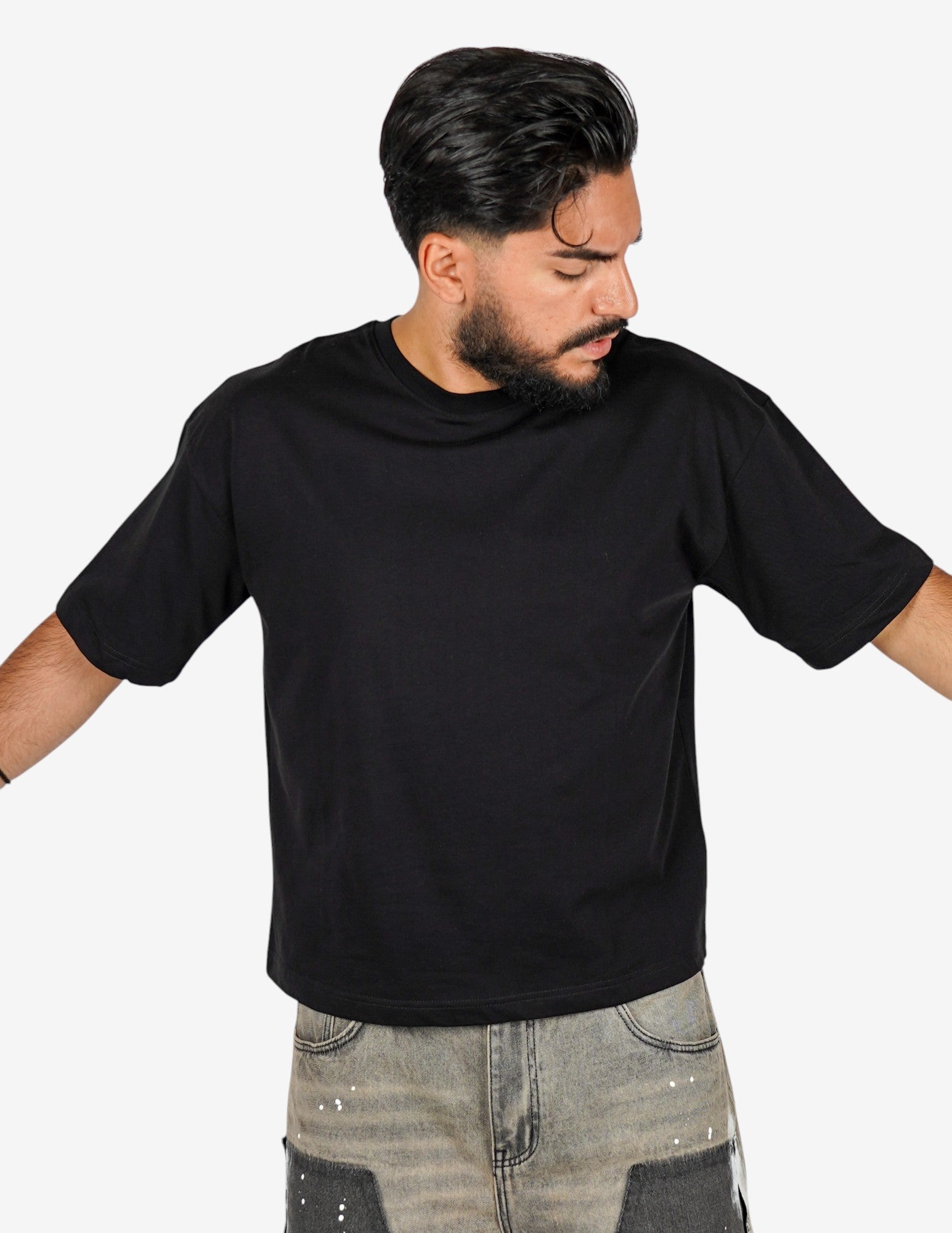 t-shirt uomo crop