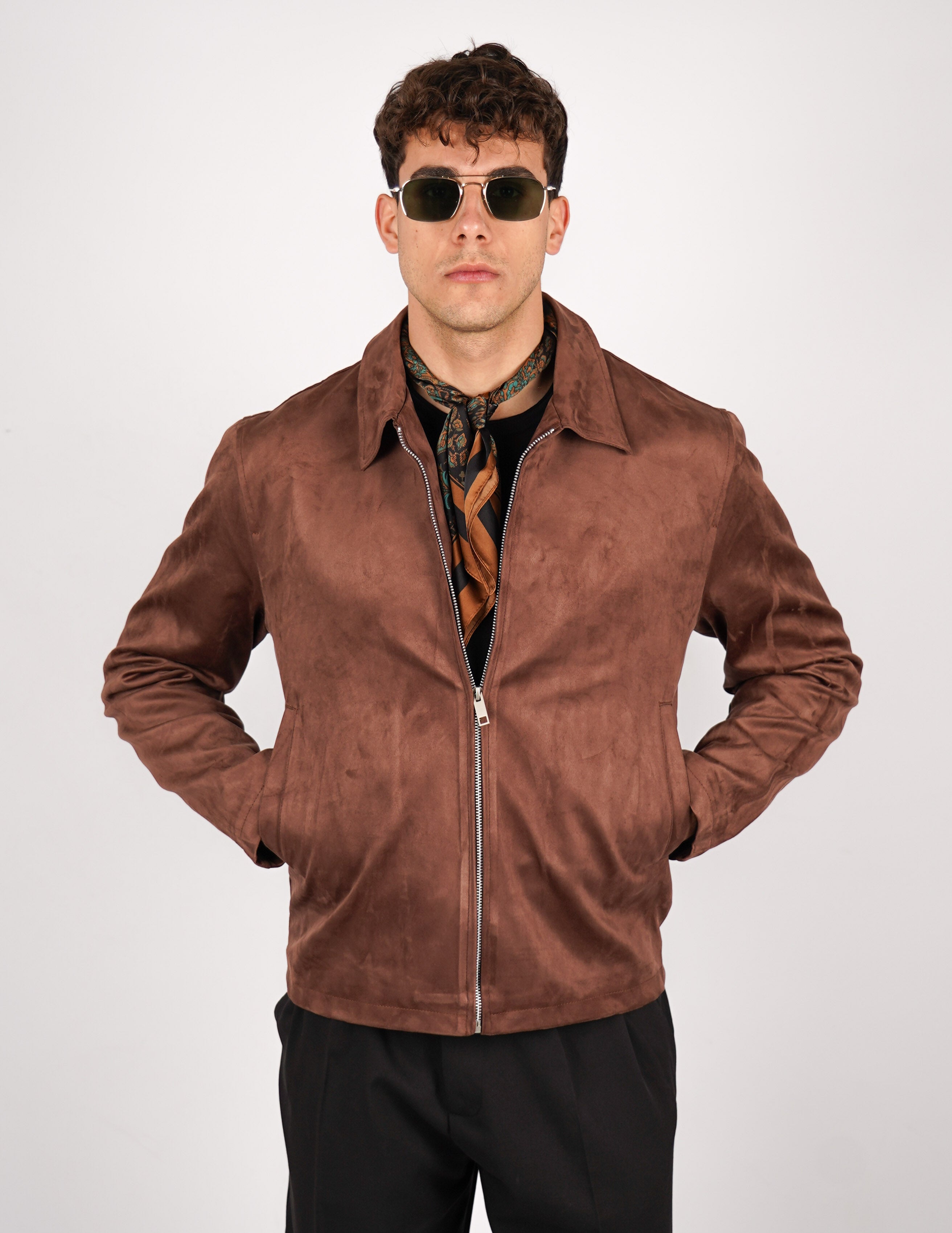 GIUBBINO CON COLLO ECOCAMOSCIO