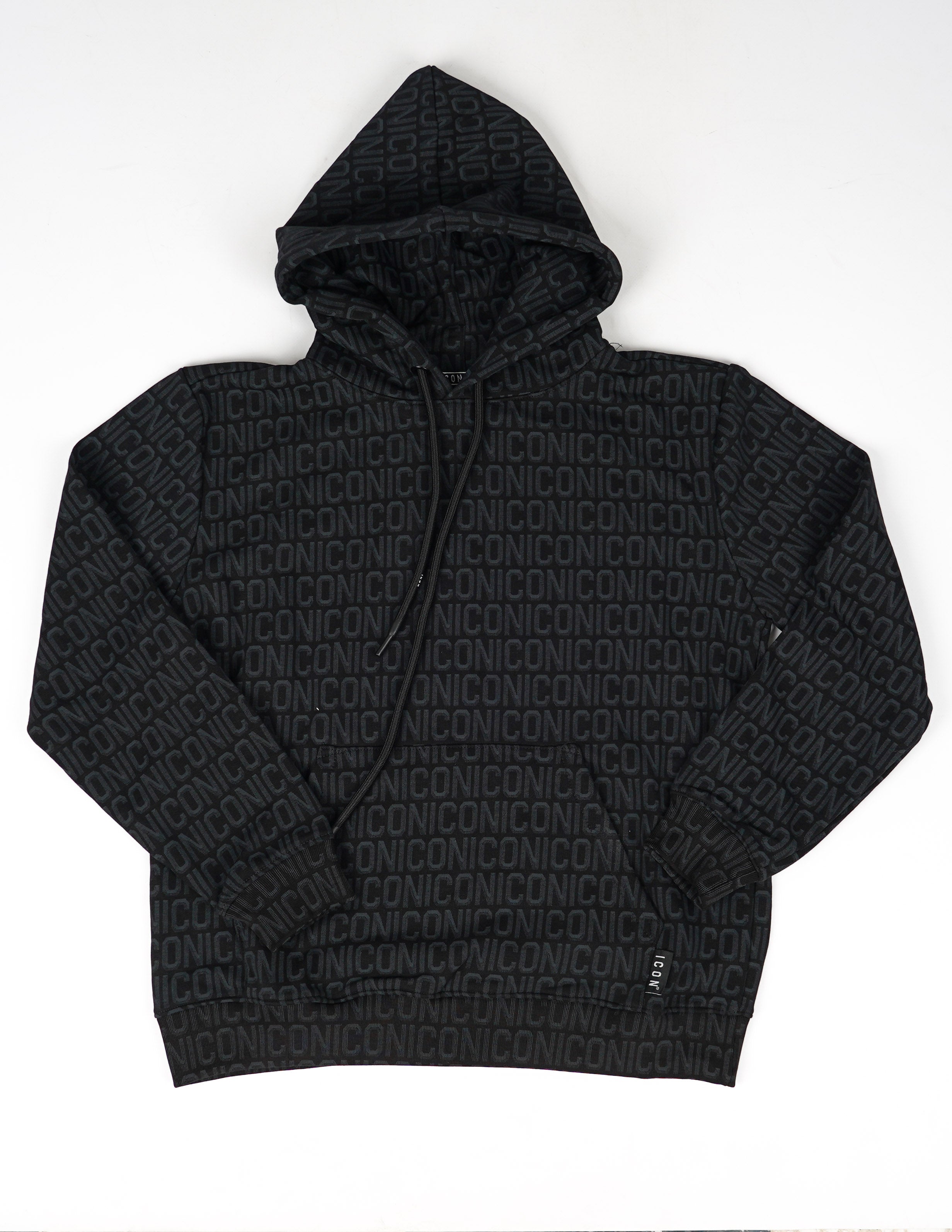 Felpa con cappuccio  "ALL OVER"