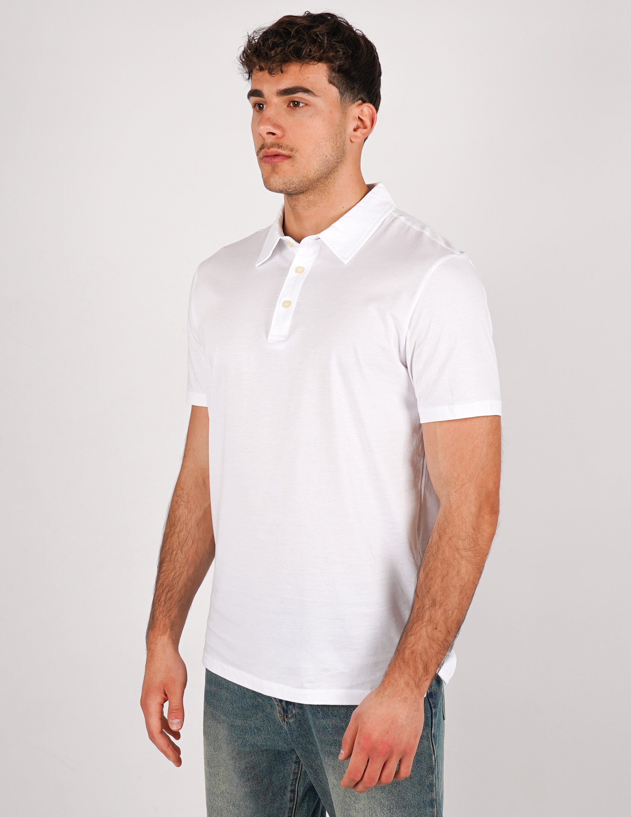 POLO IN COTONE MERCERIZZATO OVER D