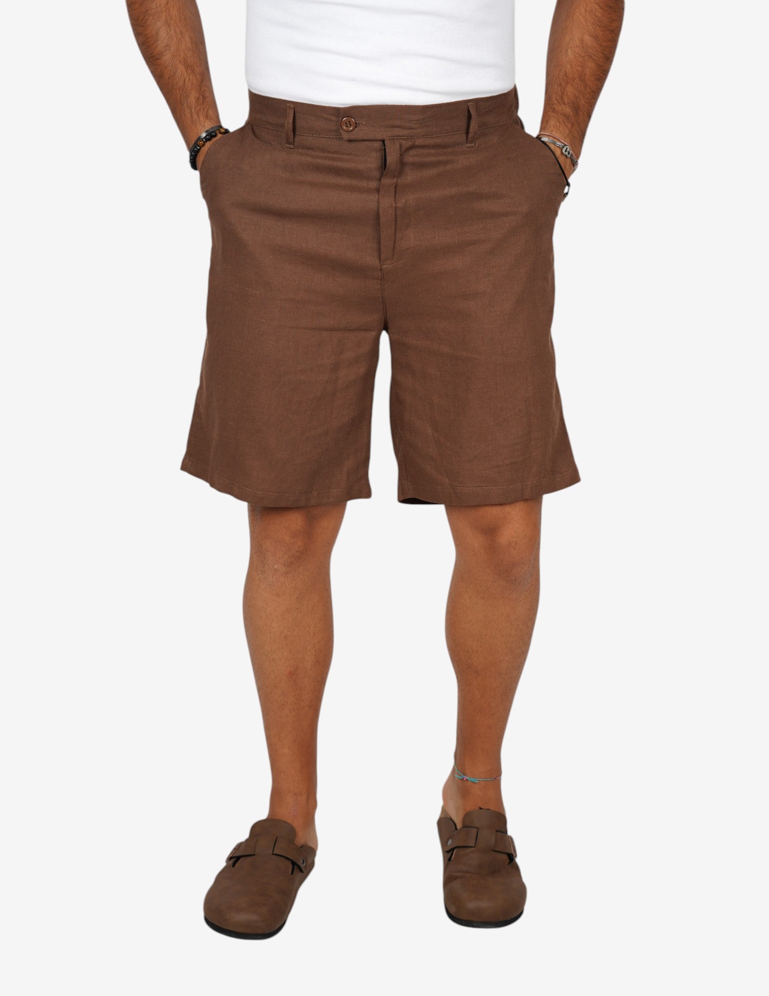 Bermuda sartoriale in lino