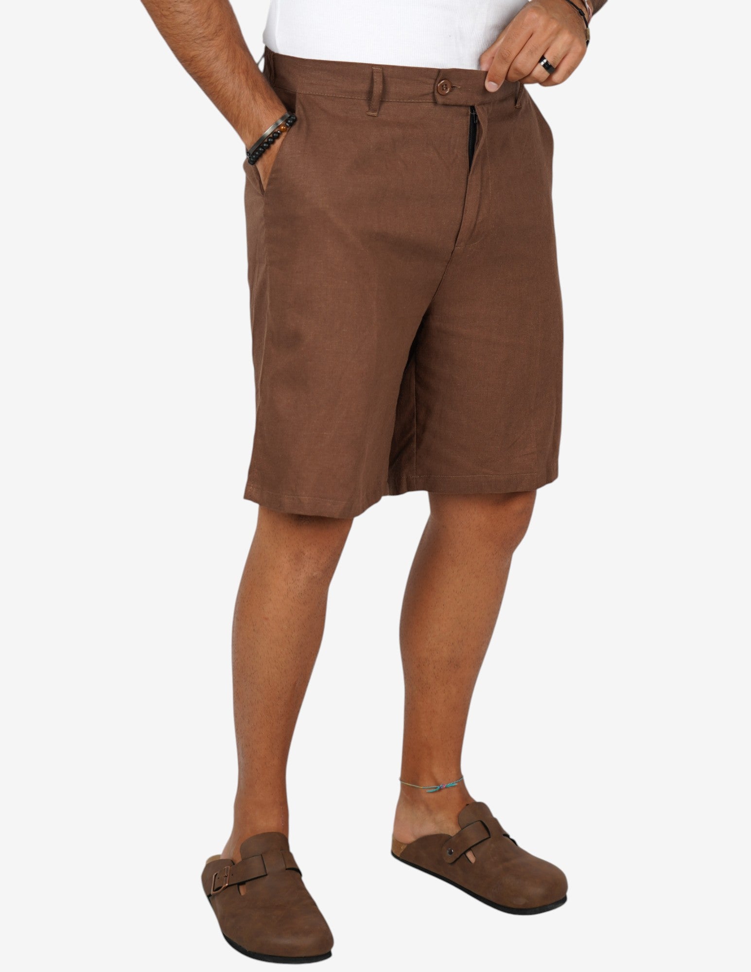 Bermuda sartoriale in lino