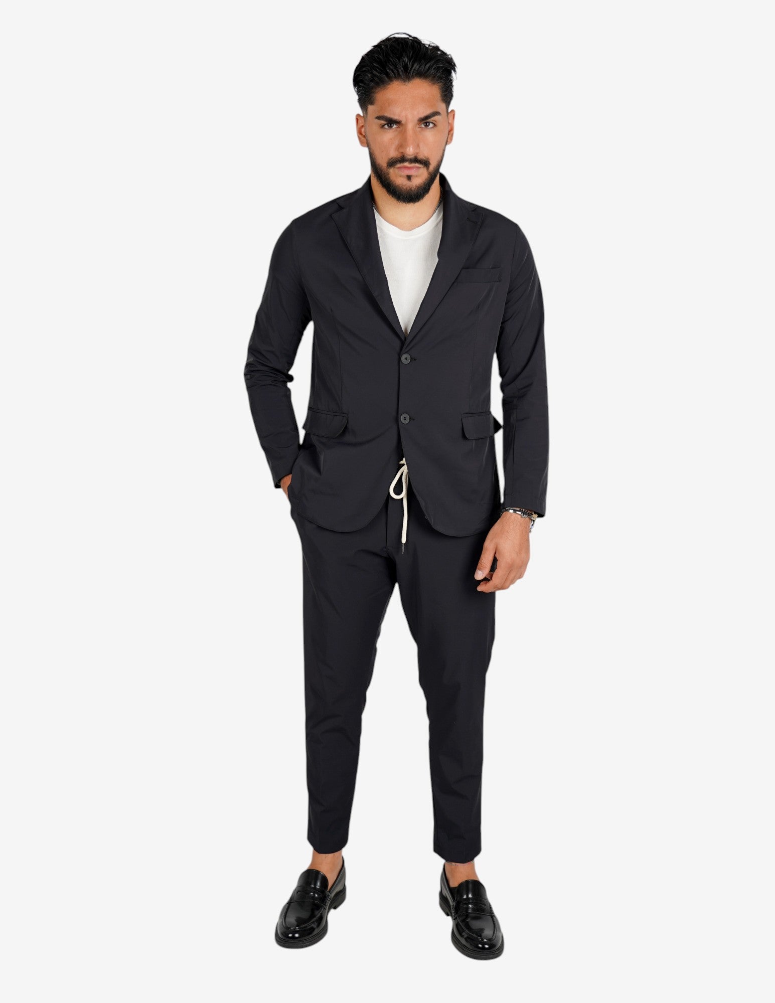 ABITO UOMO MONOPETTO EXTRA LIGHT "NO STIRO"